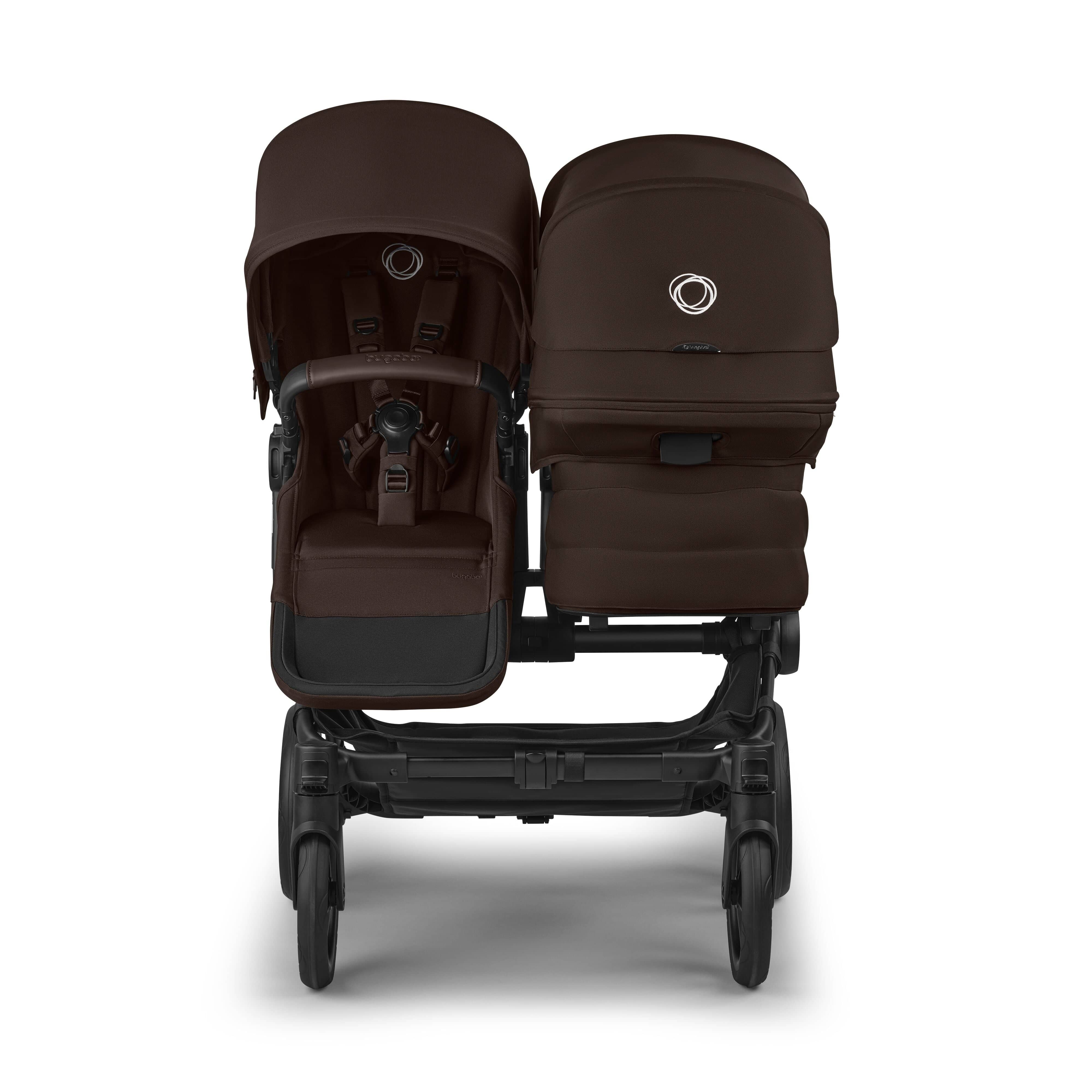 Bugaboo Donkey 6 Duo Ultimate (Cloud T) Travel System - Cocoa Brown - Image 8
