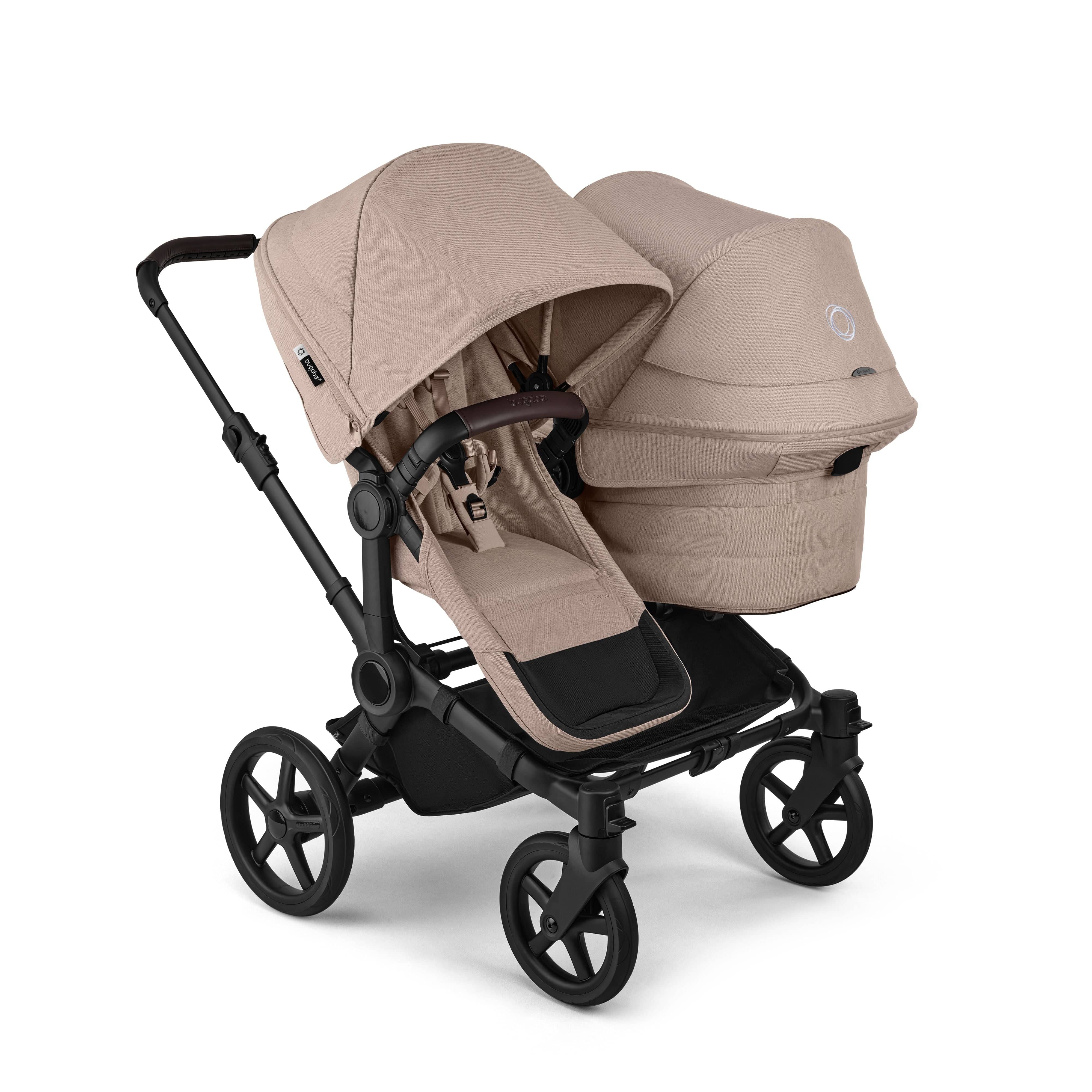 Bugaboo Donkey 6 Duo Ultimate (Otter by Nuna) Travel System - Desert Taupe - Image 2