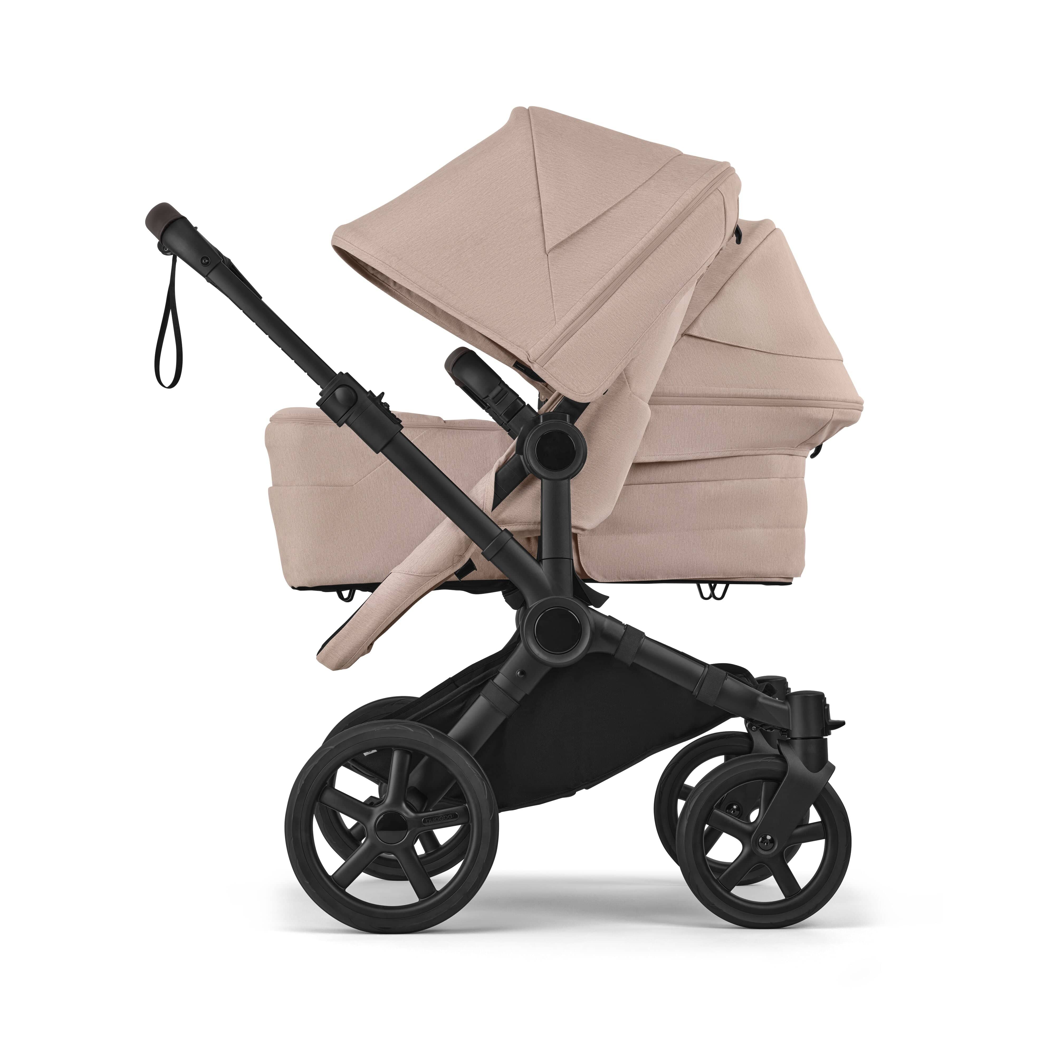 Bugaboo Donkey 6 Duo Ultimate (Otter by Nuna) Travel System - Desert Taupe - Image 3