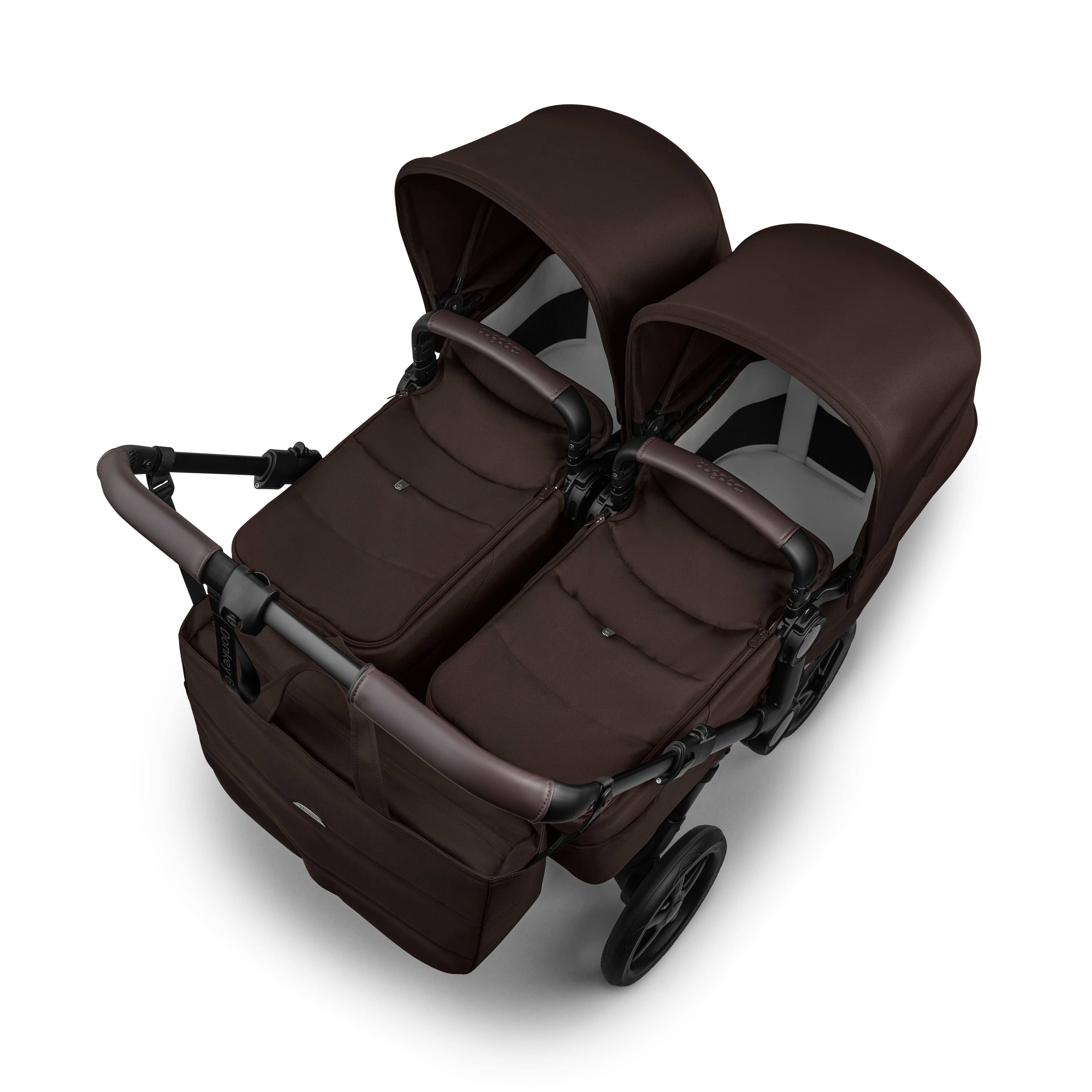 Bugaboo Donkey 6 Twin (Pebble 360 PRO2) Travel System - Cocoa Brown - Image 7