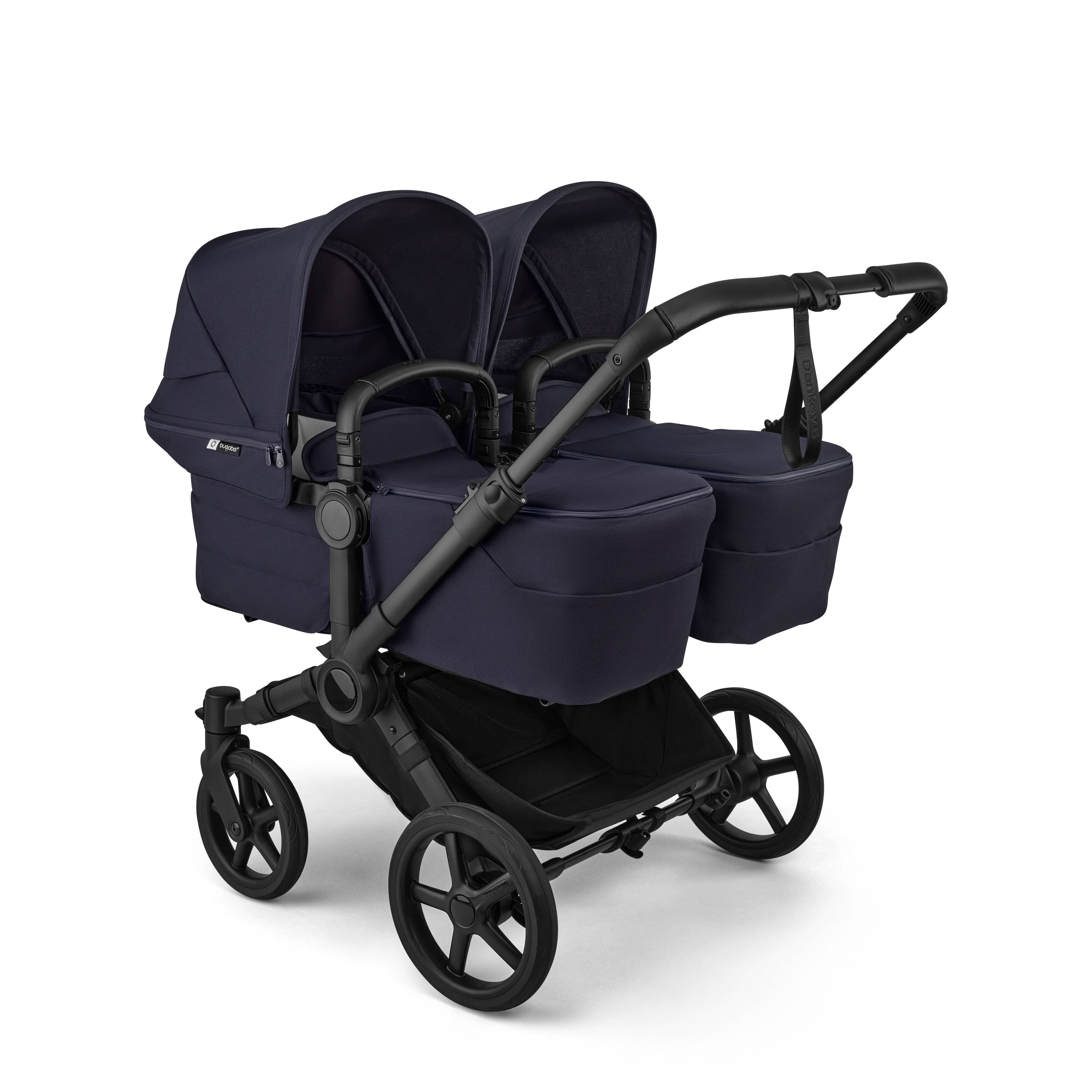Bugaboo Donkey 6 Twin (Pebble 360 PRO2) Travel System - Deep Indigo - Image 2