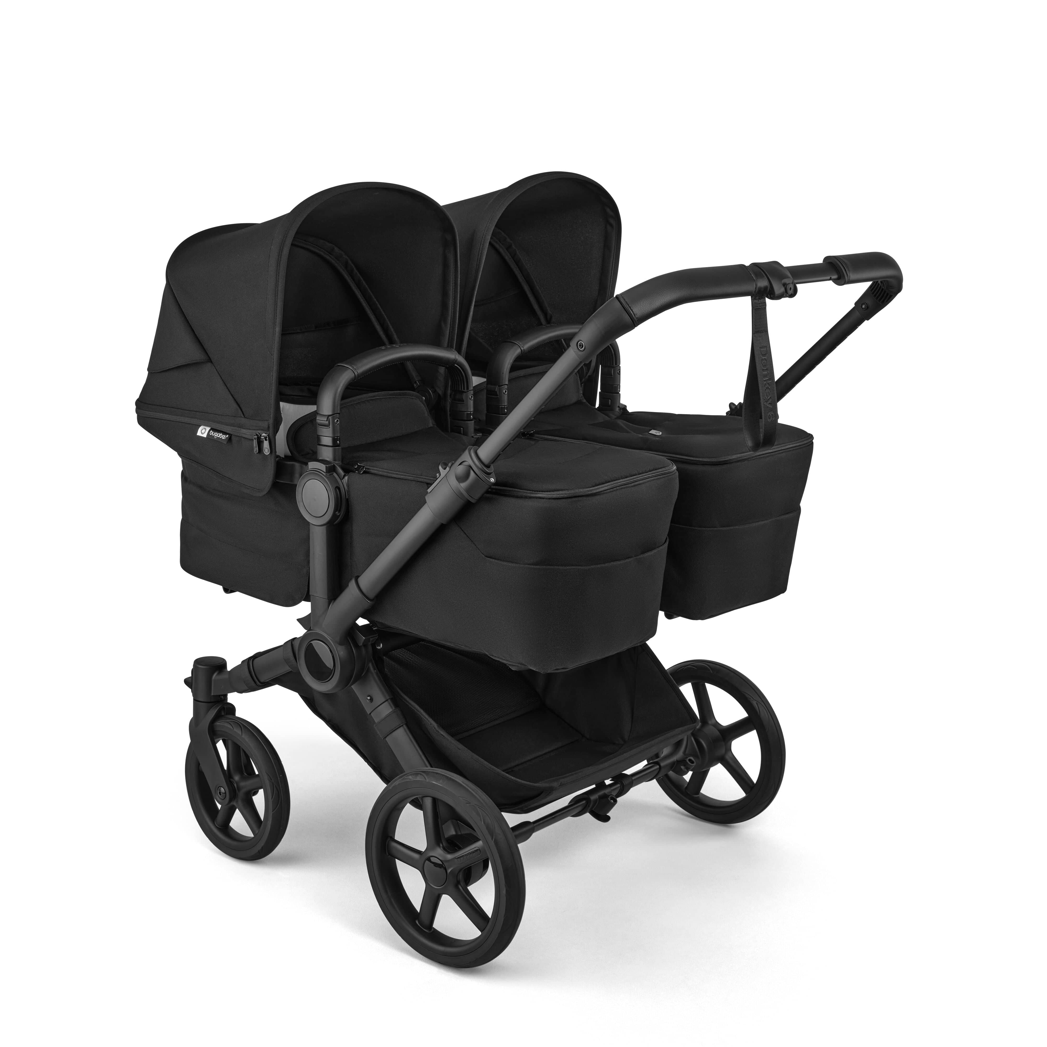 Bugaboo Donkey 6 Twin (Pebble 360 PRO2) Travel System - Heritage Black - Image 2