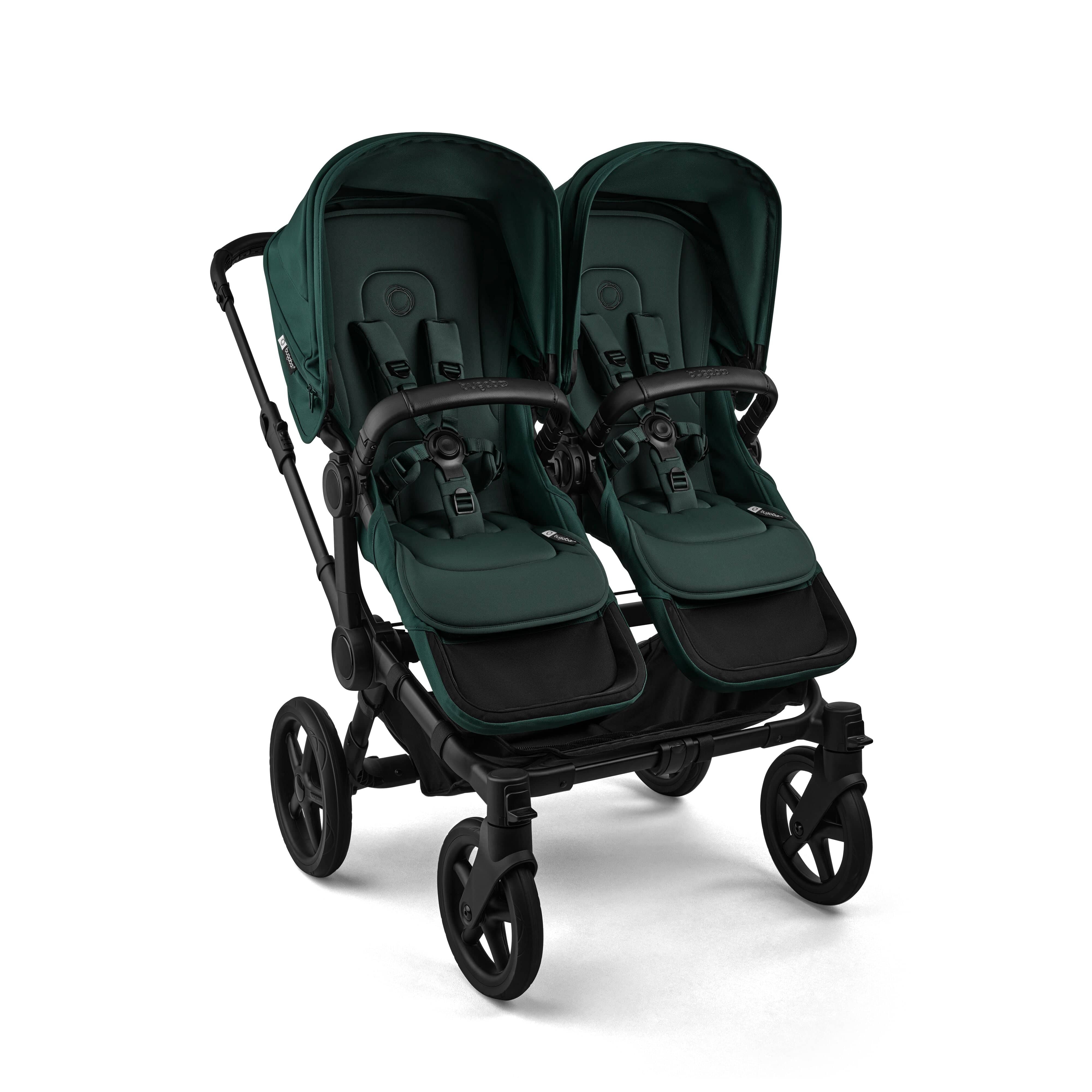 Bugaboo Donkey 6 Twin Pushchair - Fern Green - Image 4