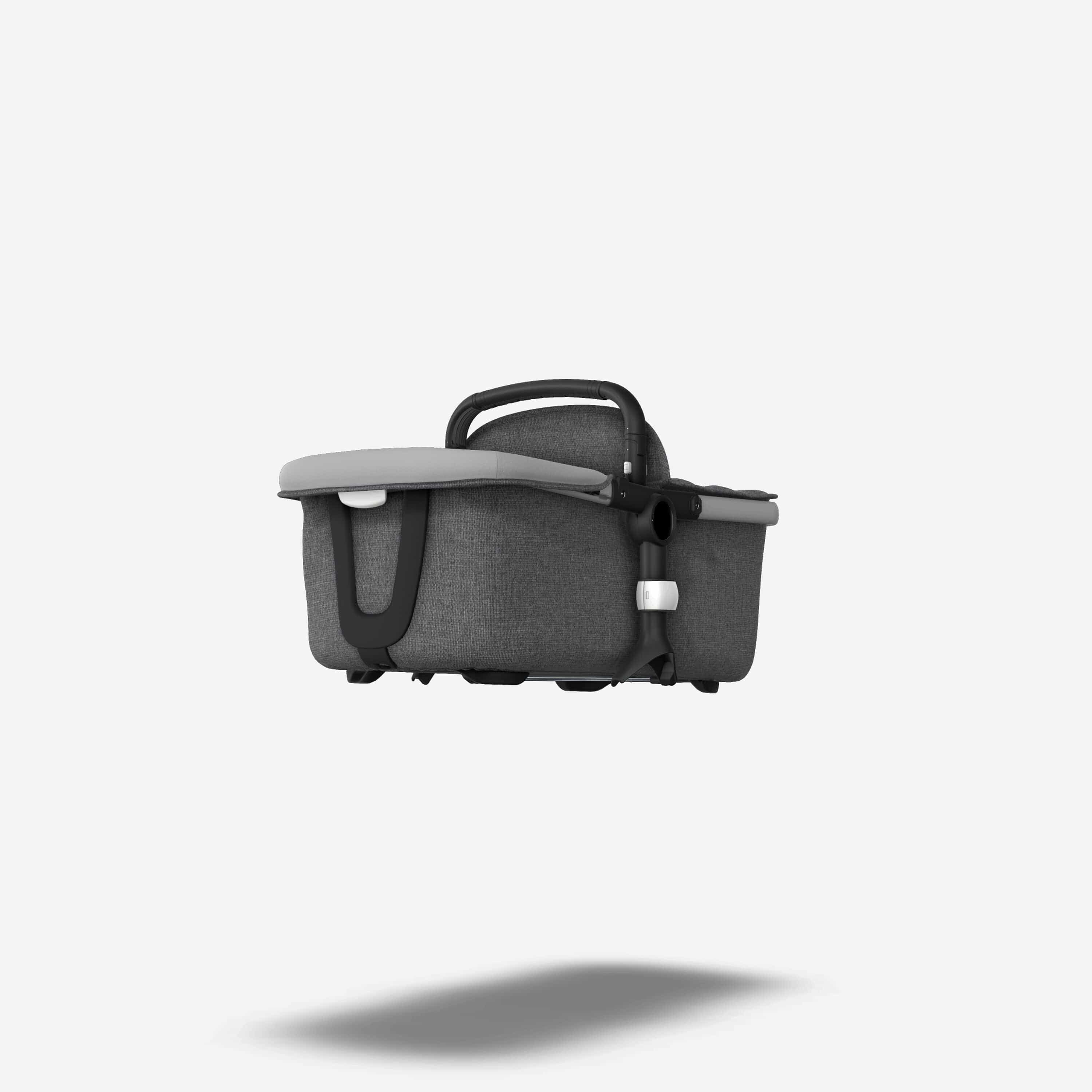 Bugaboo Fox Carrycot Tailored Fabric Set - Grey Melange - Image 3