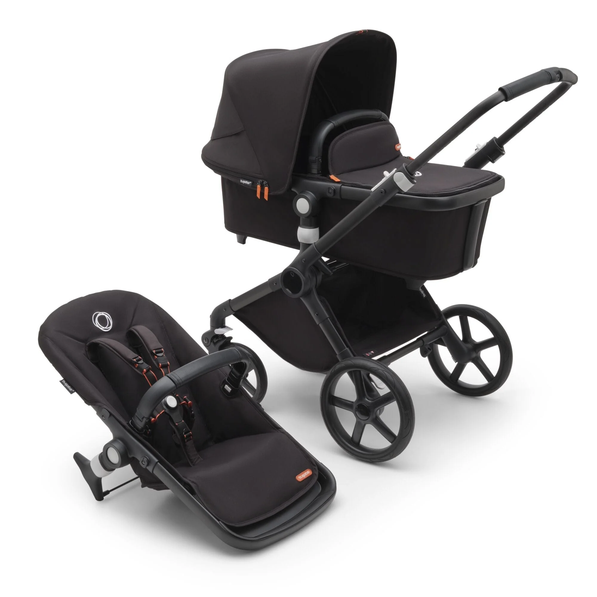 Bugaboo Fox Cub Cabriofix i-Size Travel System - Black/Midnight Black - Image 13