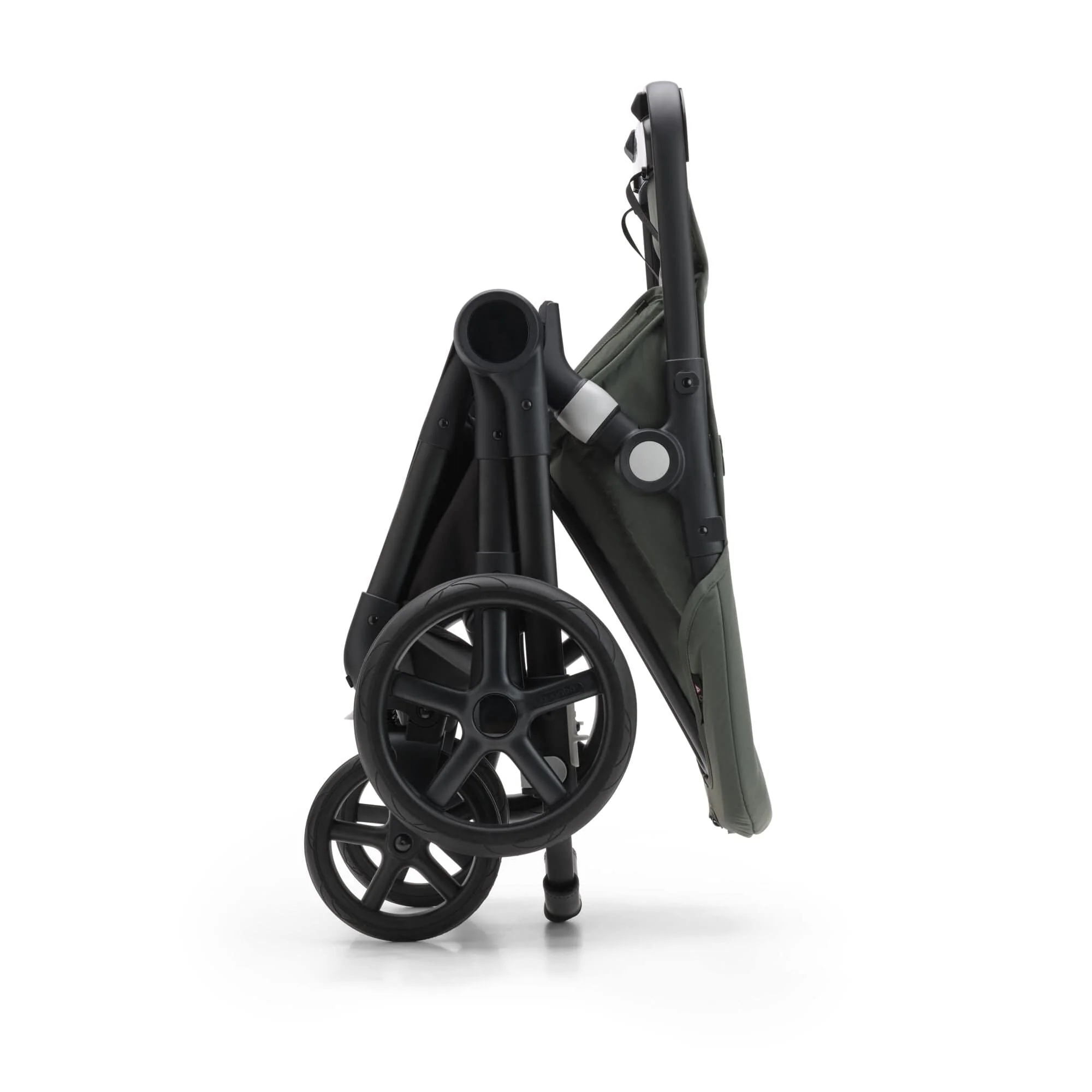 Bugaboo Fox Cub Complete with Raincover - Black/Forest Green - Image 20