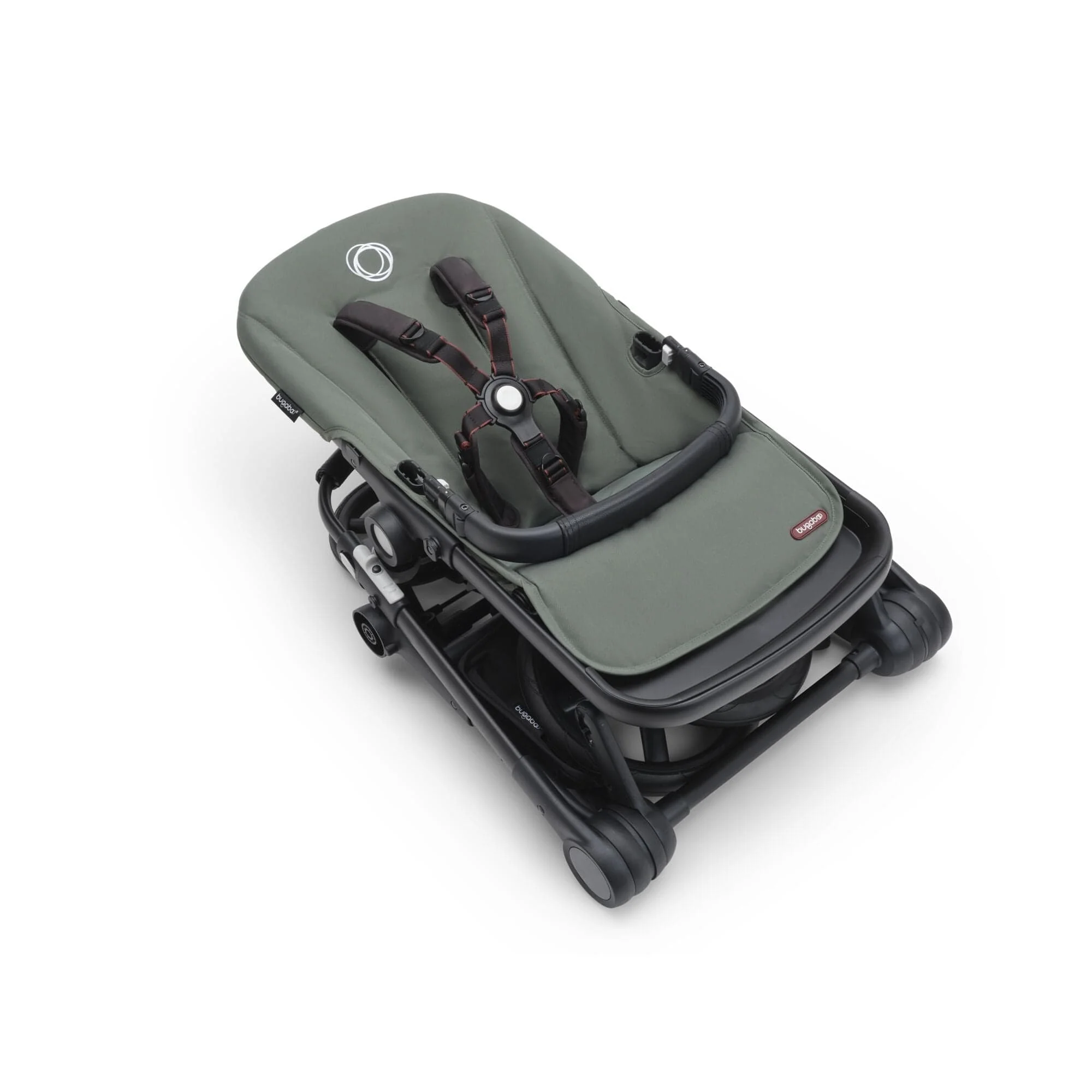 Bugaboo Fox Cub Complete with Raincover - Black/Forest Green - Image 8