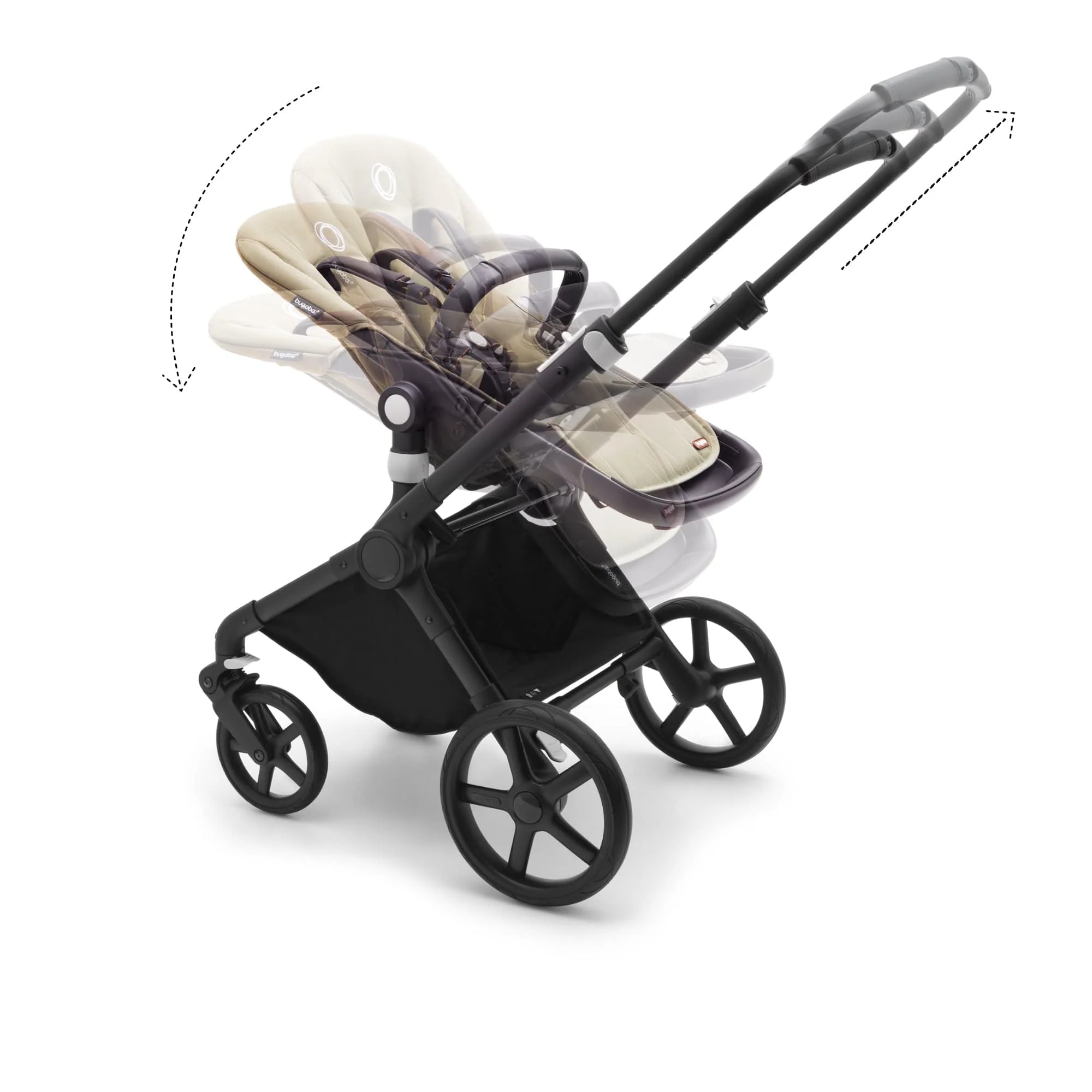 Bugaboo Fox Cub Essential Bundle - Black/Desert Beige - Image 6