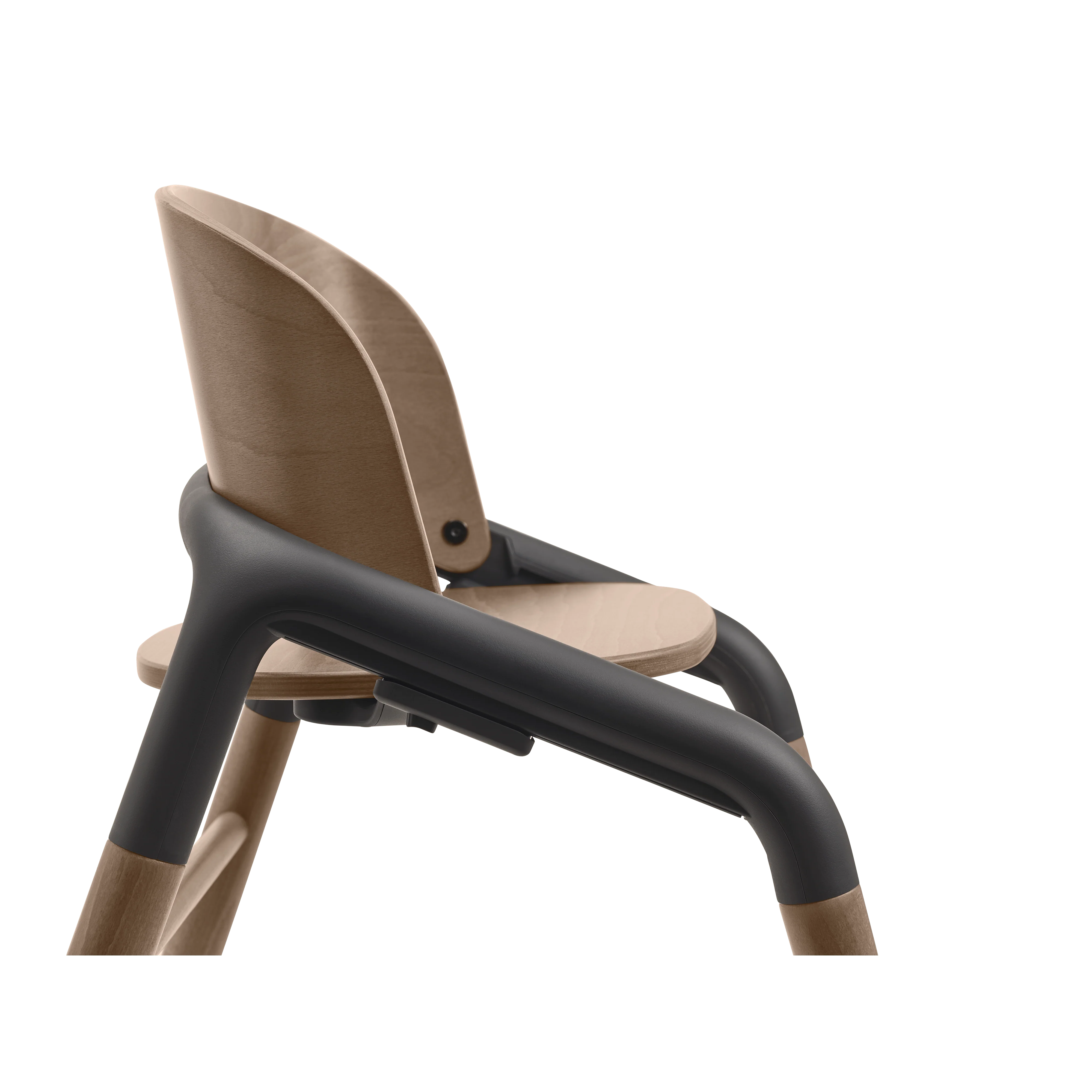 Bugaboo Giraffe Highchair Base - Warm Wood/Grey - Image 2