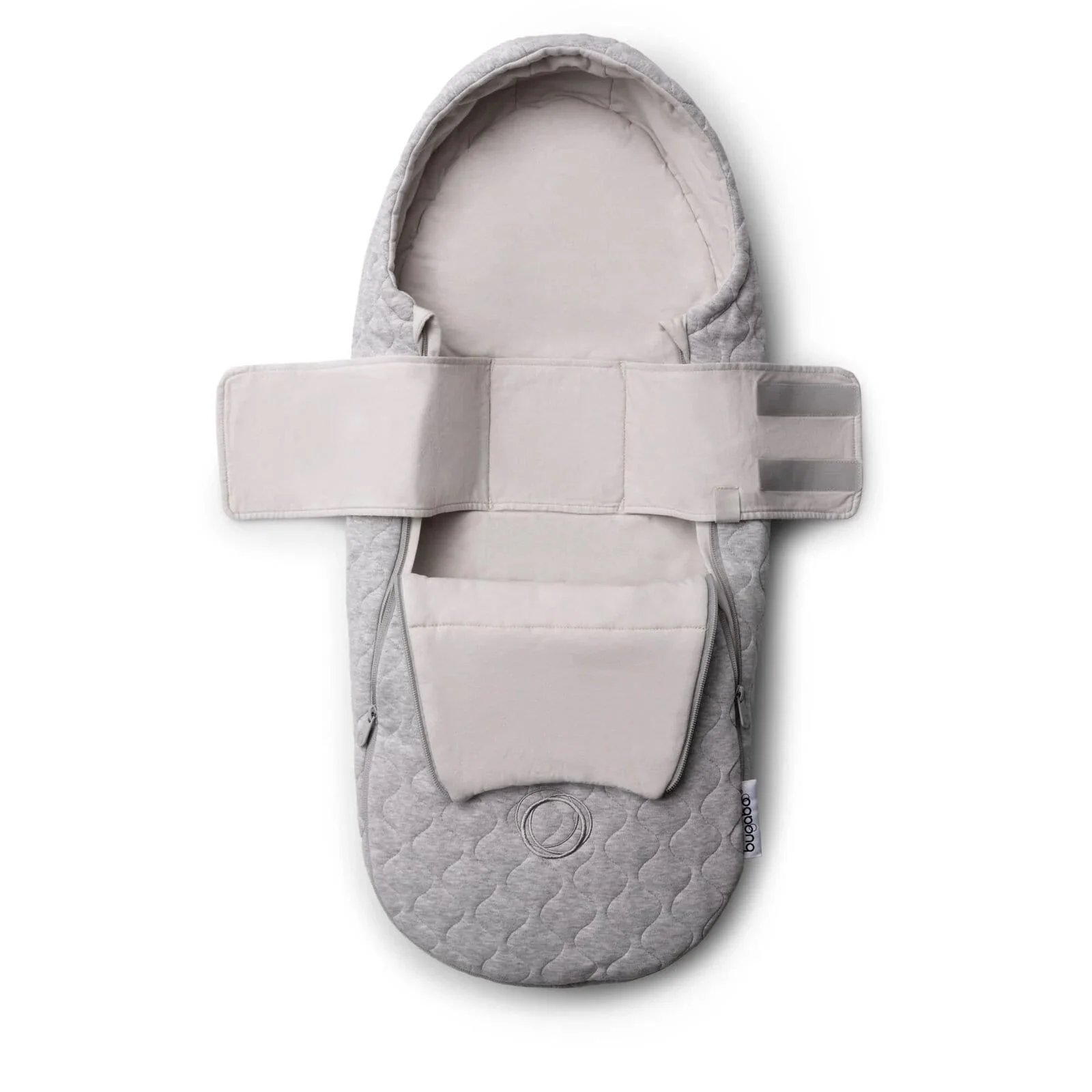 Bugaboo Newborn Inlay - Light Grey Melange - Image 3