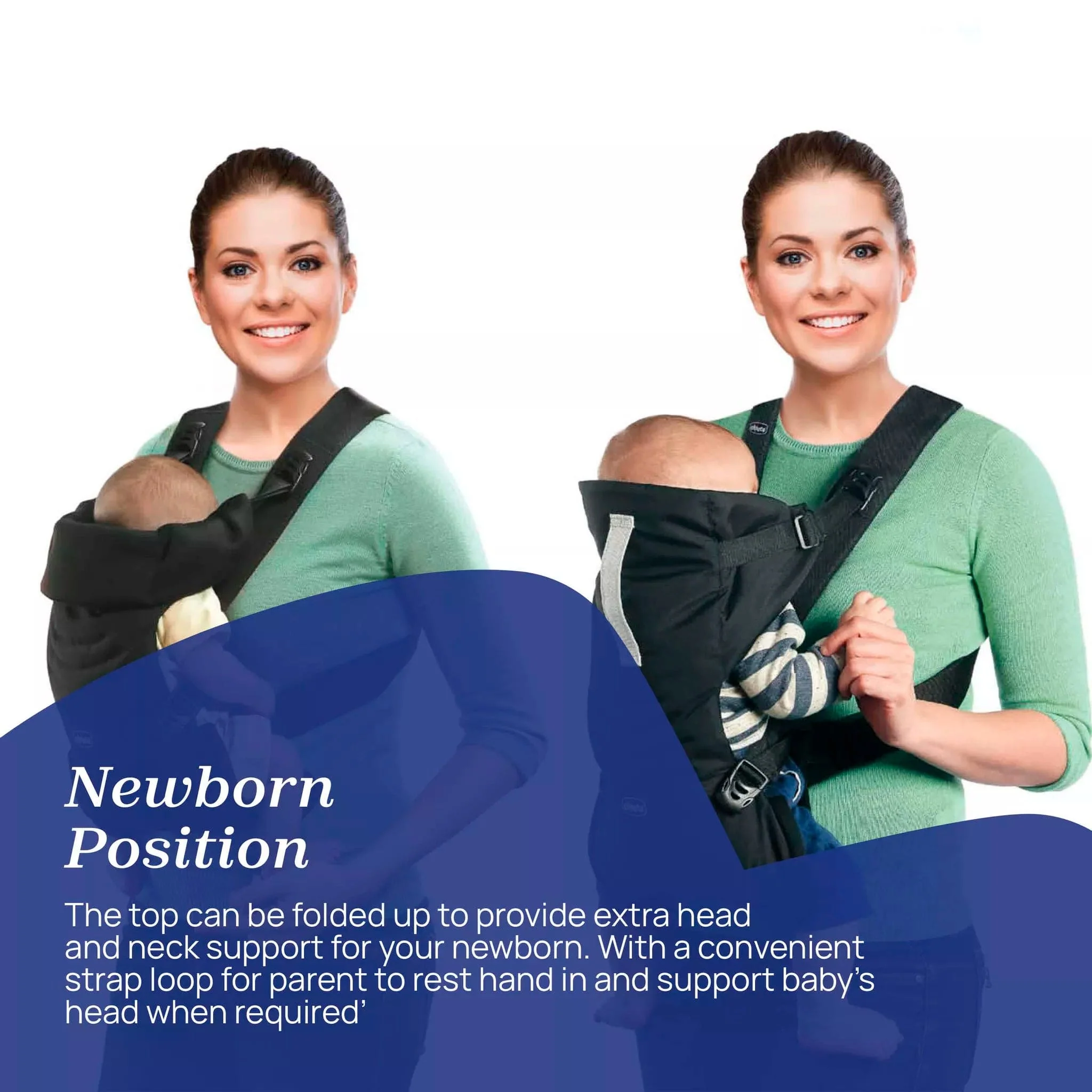 Chicco Easy Fit Baby Carrier - Black Night - Image 3