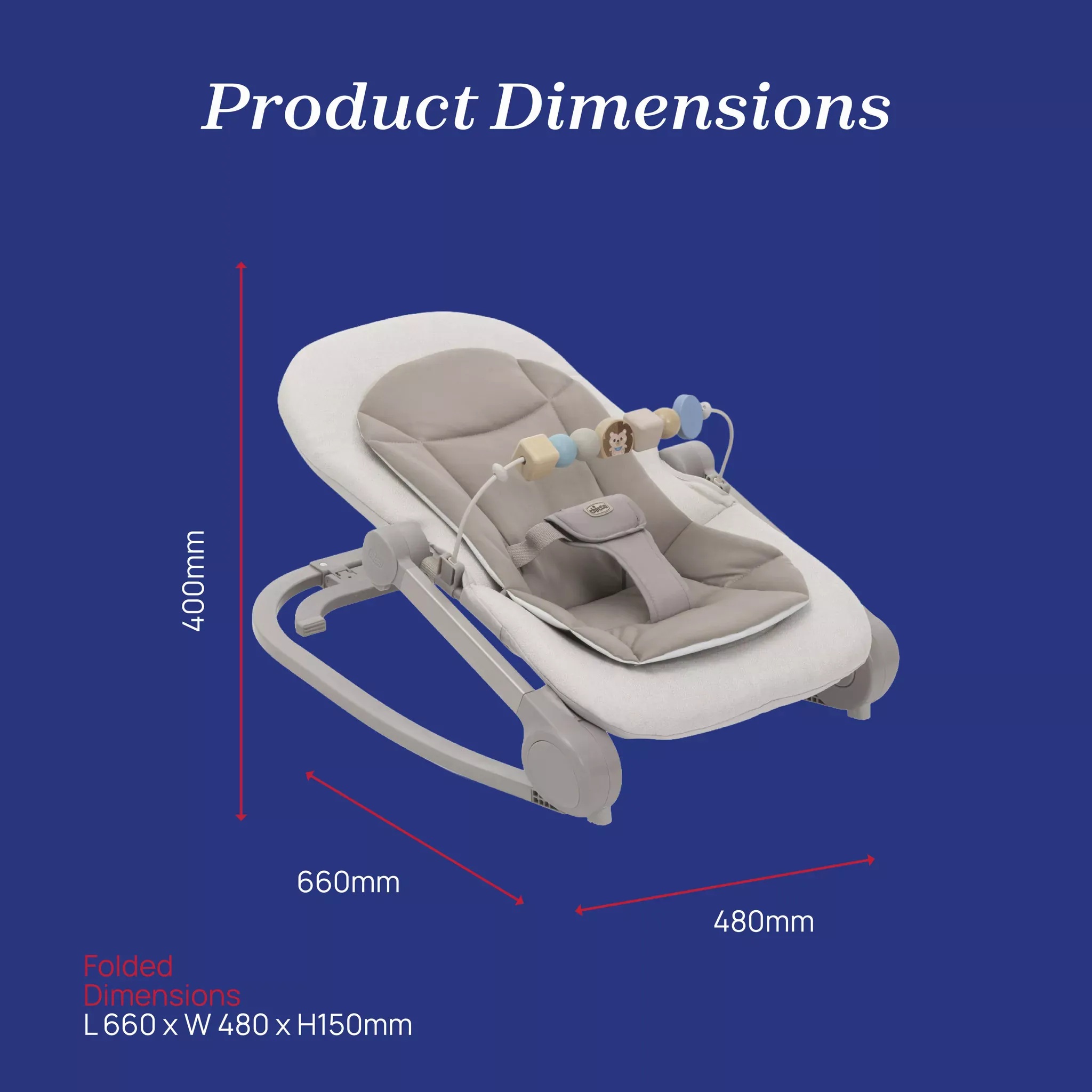 Chicco Magia Rocker - Vanilla - Image 6