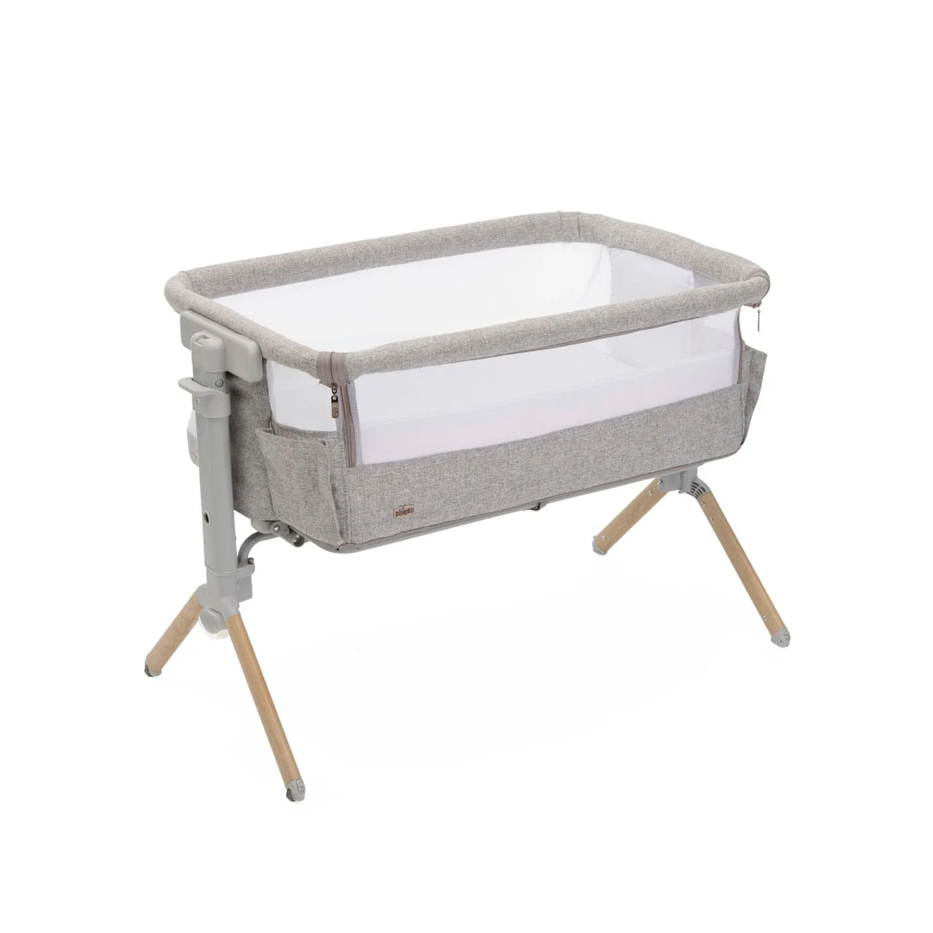 Chicco Next2Me Armonia Bedside Crib (with Motion Sensor Light) - Scandinavian