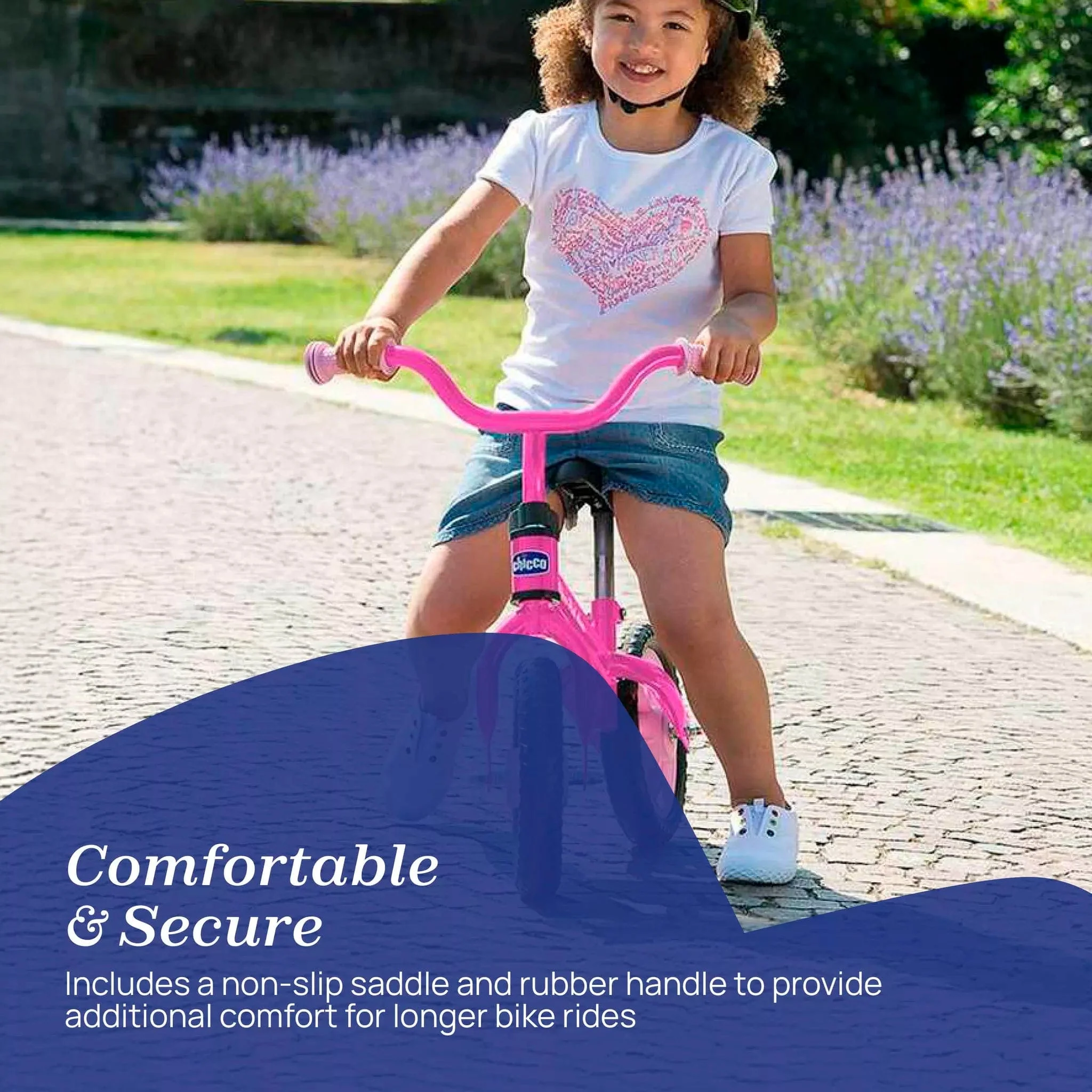 Chicco Toy Balance Bike - Pink Arrow - Image 5