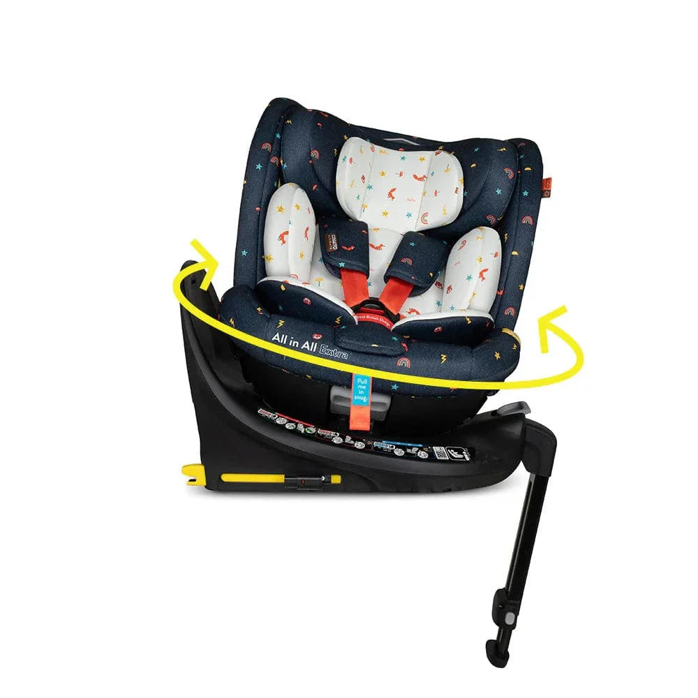 Cosatto All in All Extra i-Size 360 Car Seat - Doodle Days - Image 8