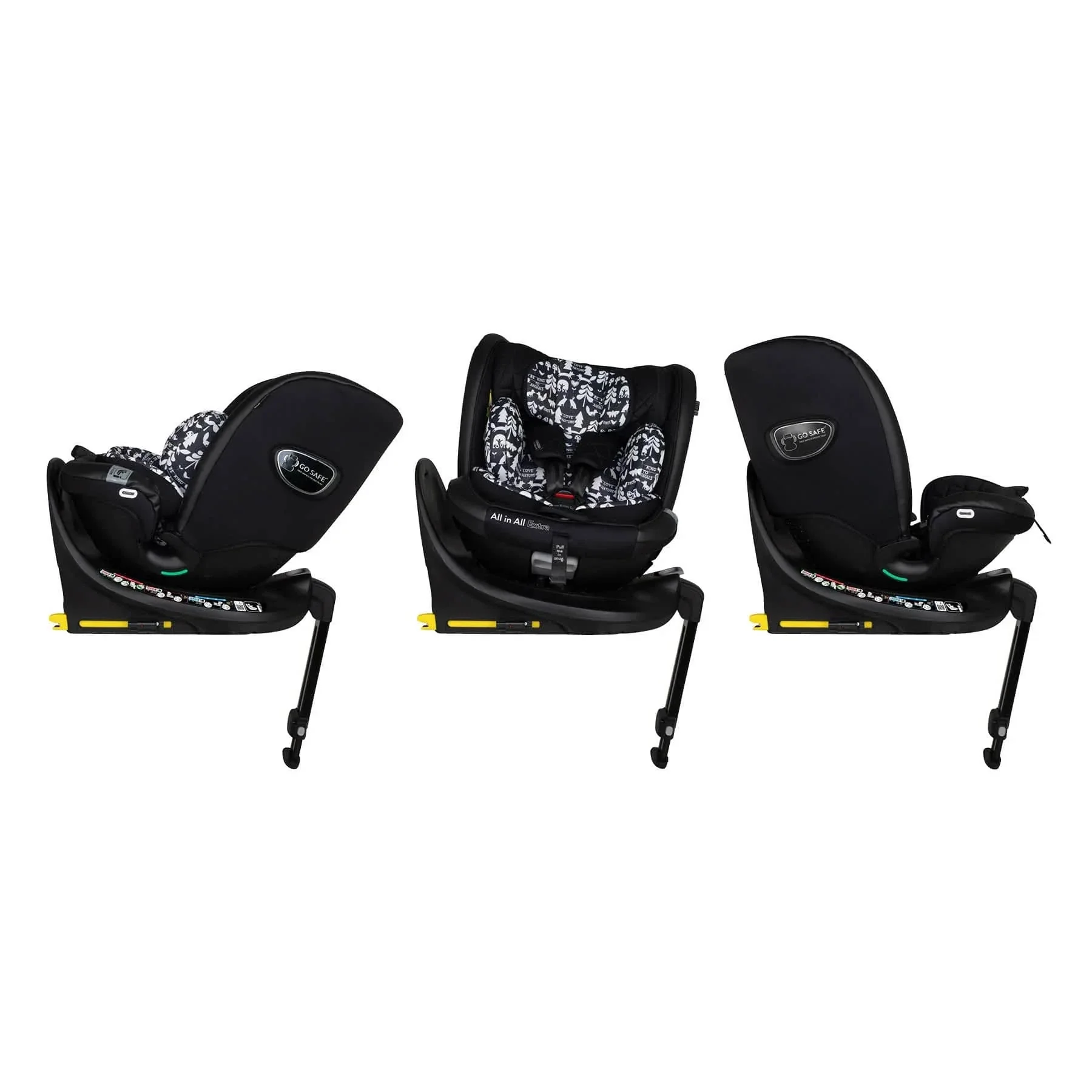 Cosatto All in All Extra i-Size 360 Car Seat - Silhouette - Image 6