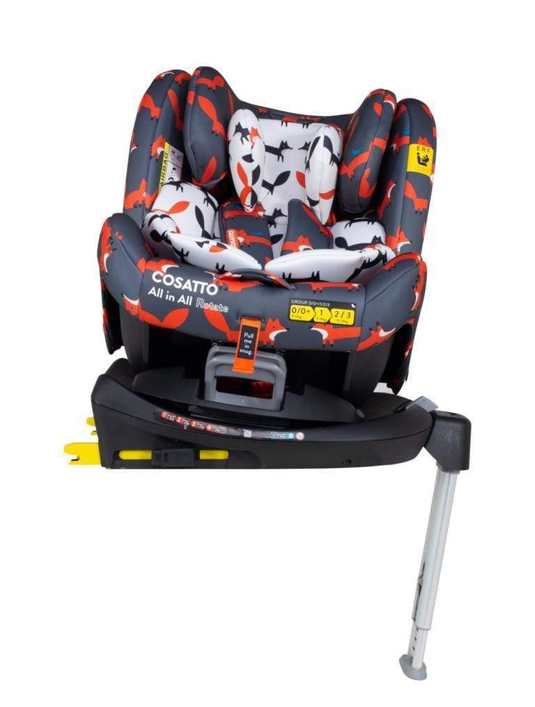 Cosatto All in All Rotate Group 0+123 Car Seat - Charcoal Mister Fox