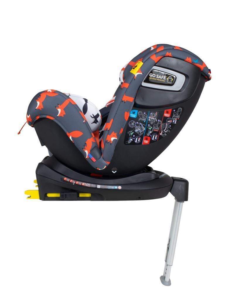 Cosatto All in All Rotate Group 0+123 Car Seat - Charcoal Mister Fox - Image 3