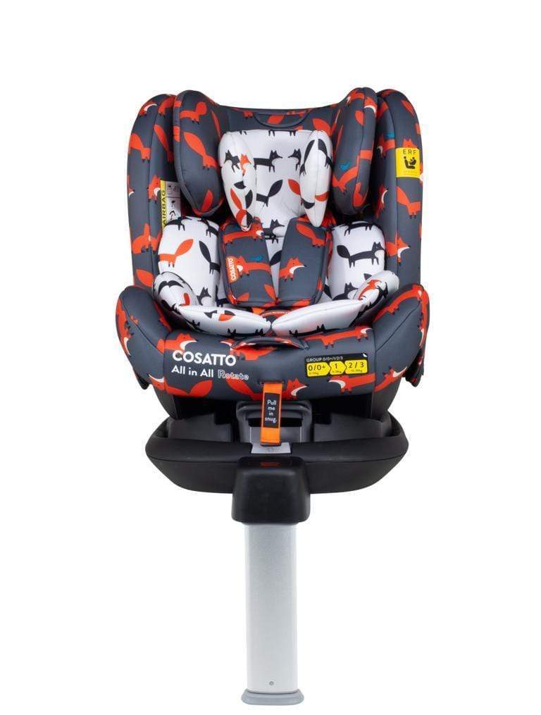 Cosatto All in All Rotate Group 0+123 Car Seat - Charcoal Mister Fox - Image 4