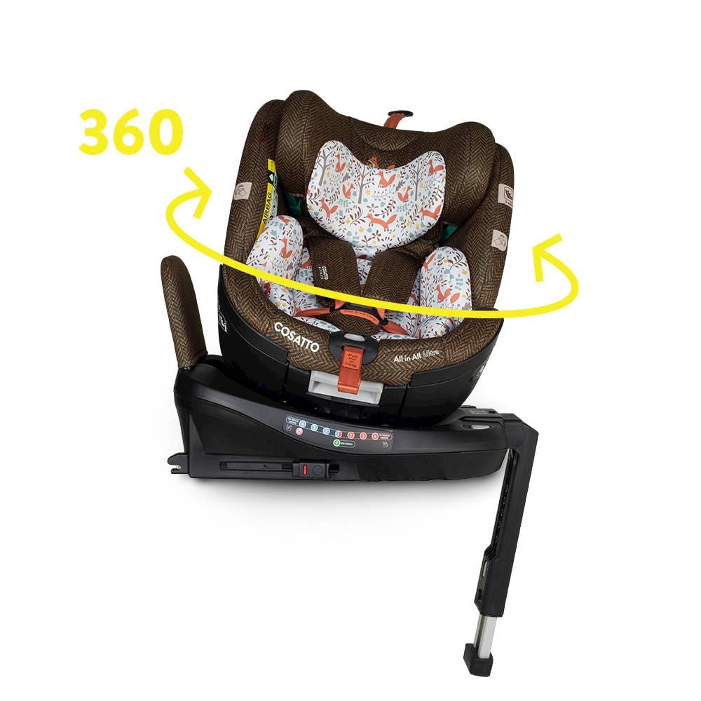 Cosatto All in All Ultra 360 Rotate i-Size Car Seat - Foxford Hall - Image 4