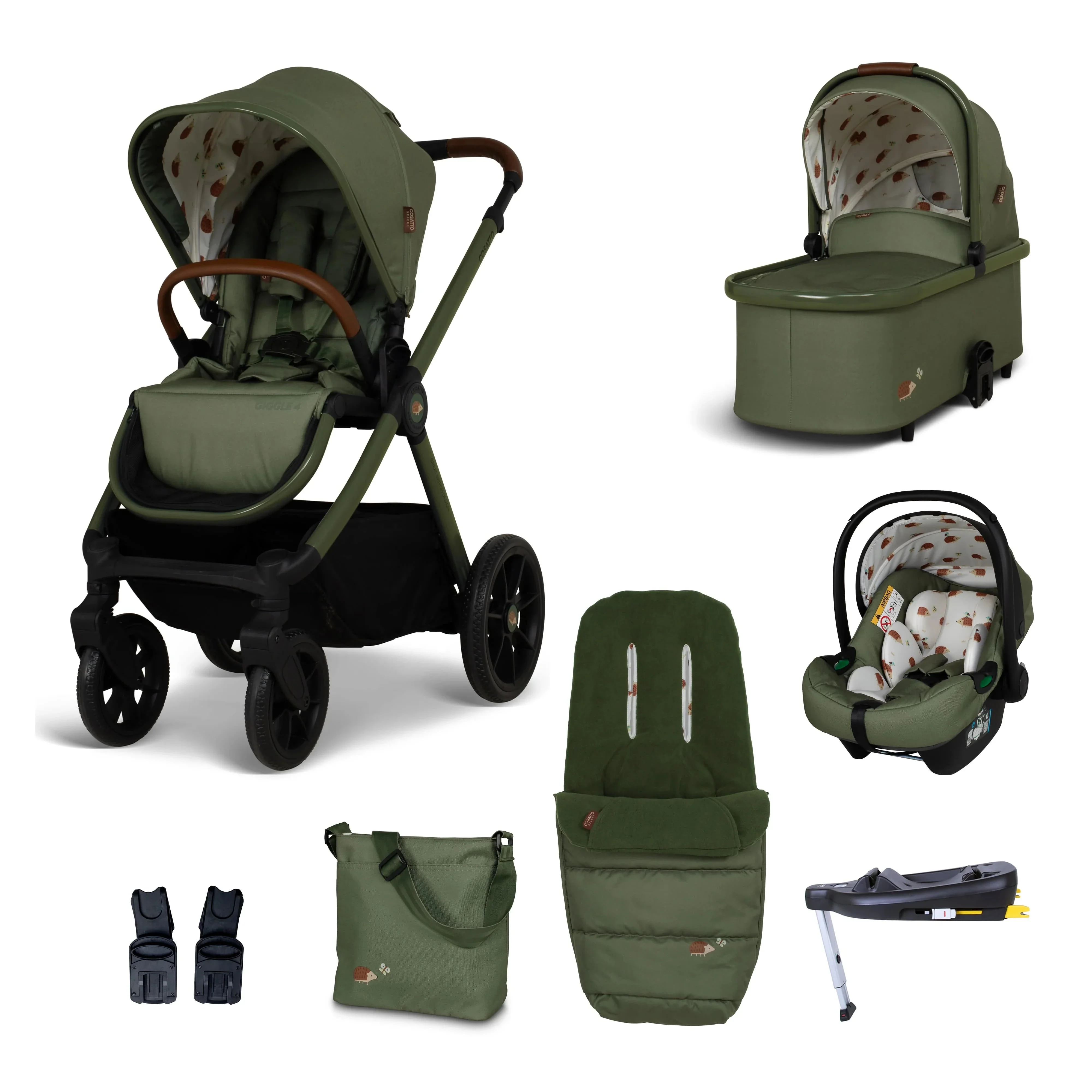 Cosatto Giggle 4 Everything Bundle - Hoglet