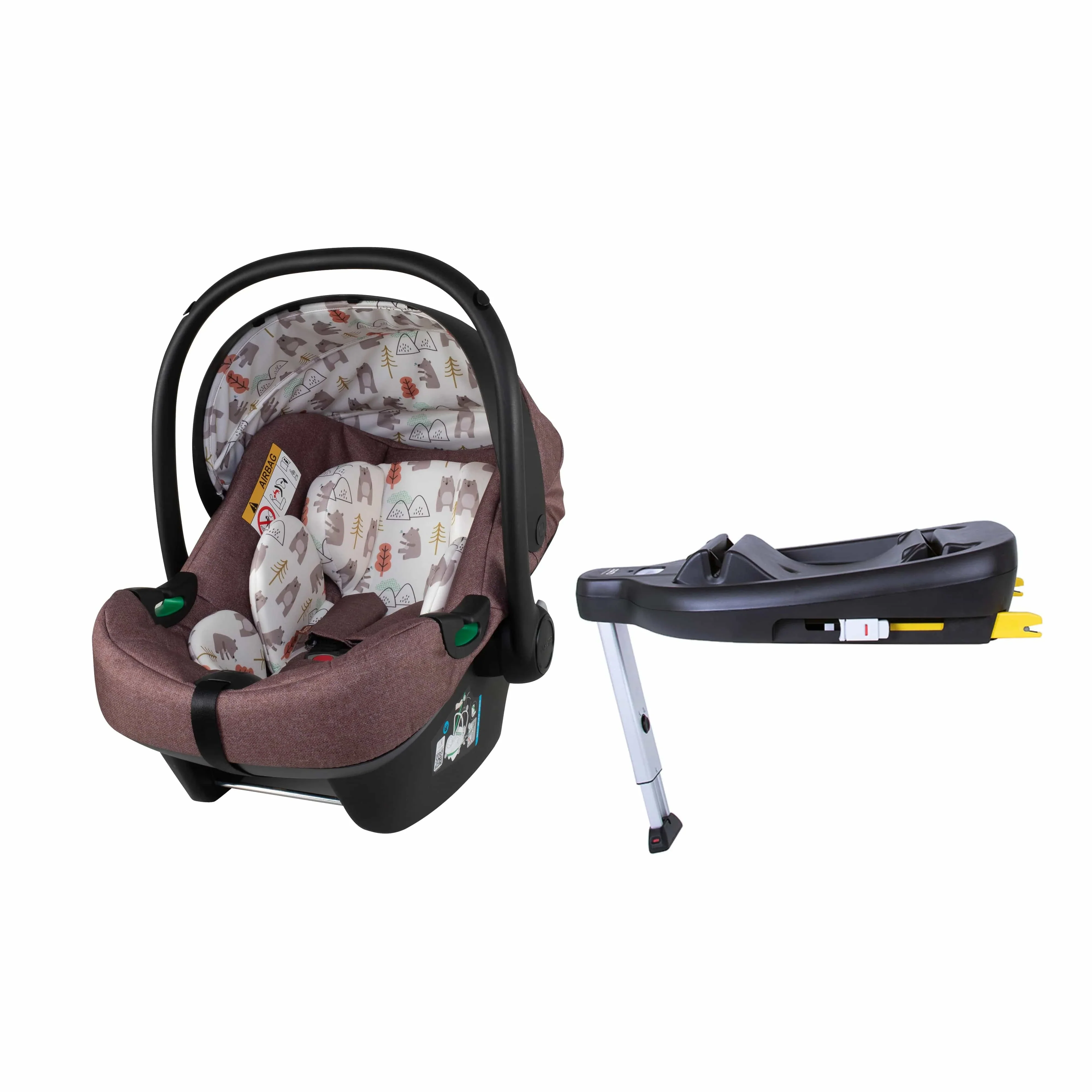 Cosatto Tote i-Size Car Seat & Base - Bear Hug
