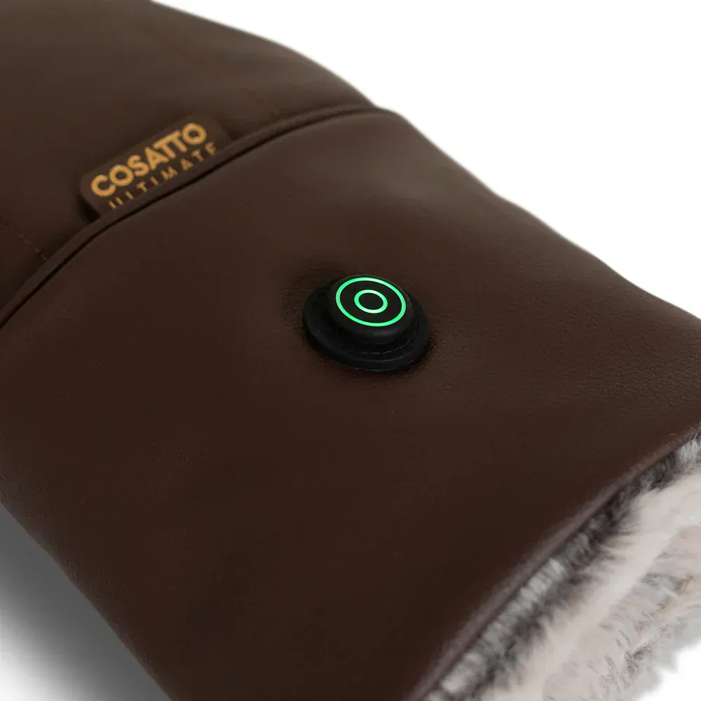 Cosatto Ultimate Heated Snuggle Mitts - Brown - Image 4