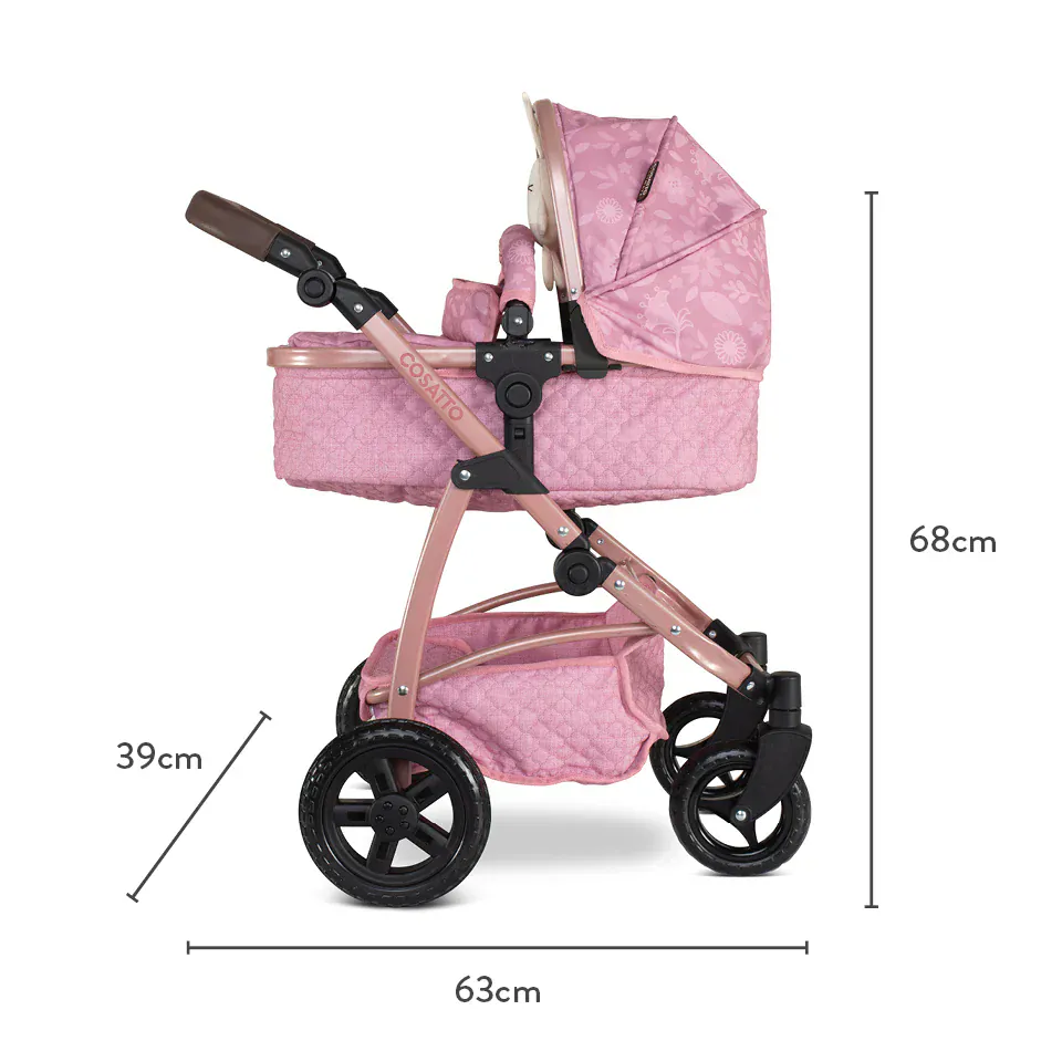 Cosatto Wow 3-in-1 Dolls Pram Travel System - Camille - Image 14