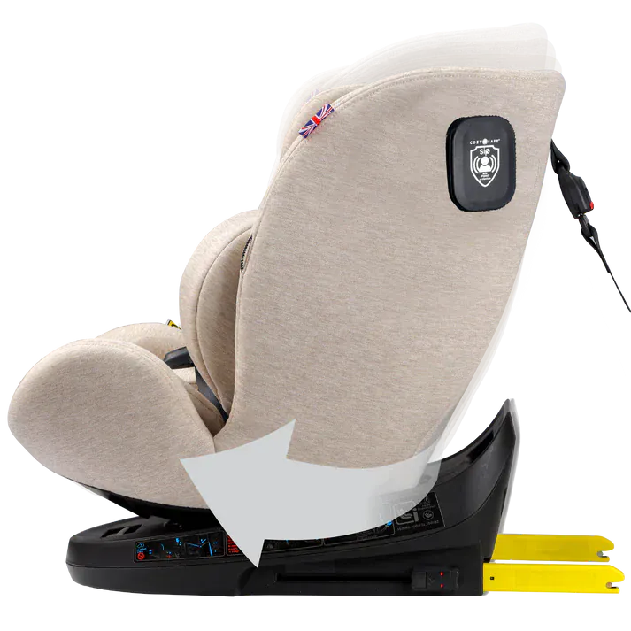 Cozy N Safe Apollo i-Size 360 Child Car Seat - Ivory - Image 3