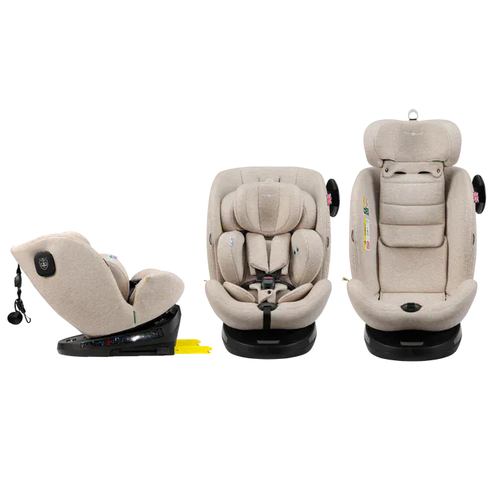Cozy N Safe Apollo i-Size 360 Child Car Seat - Ivory - Image 4