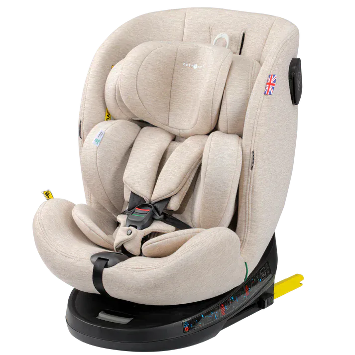 Cozy N Safe Apollo i-Size 360 Child Car Seat - Ivory - Image 6