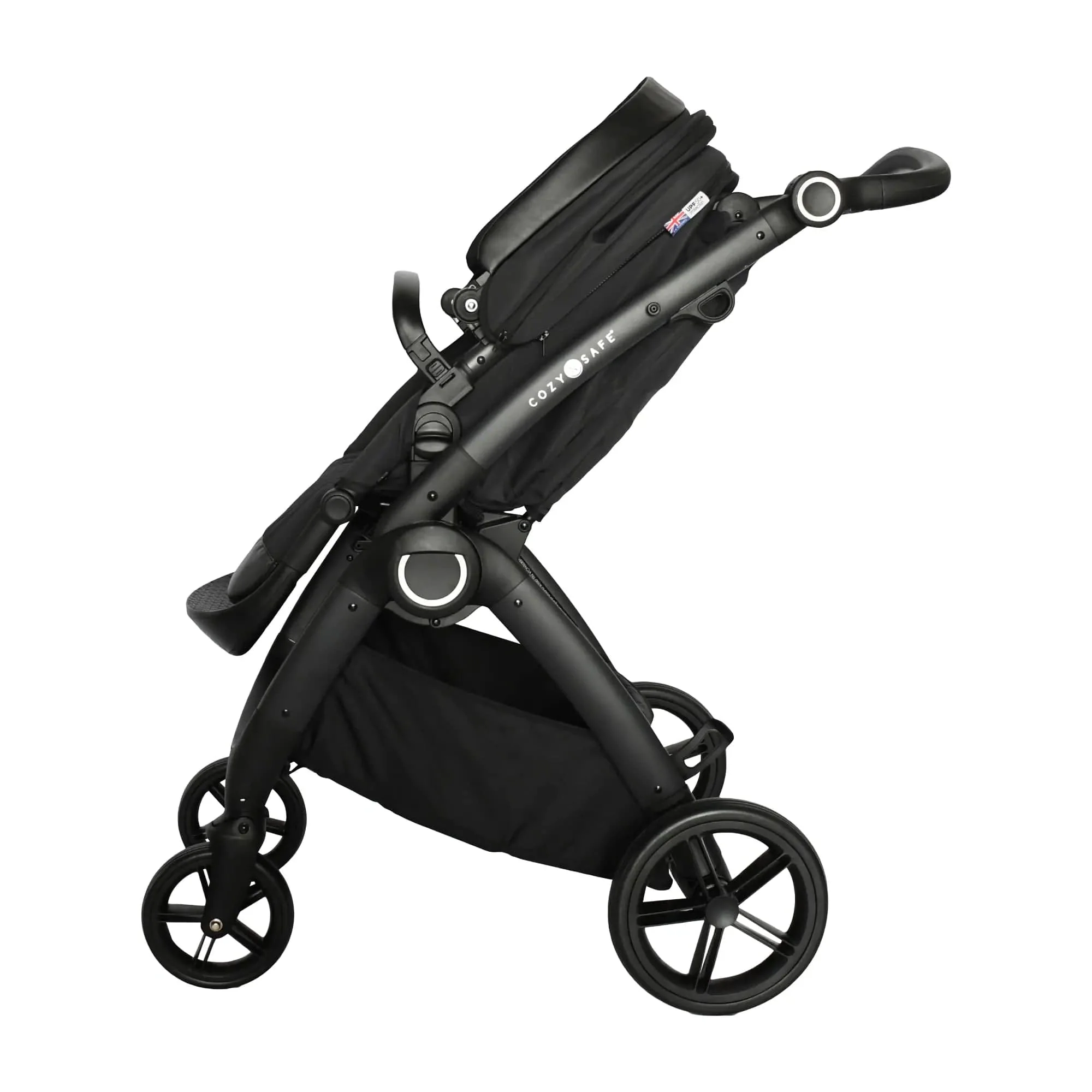 Cozy N Safe Champion Pushchair - Black - Image 4
