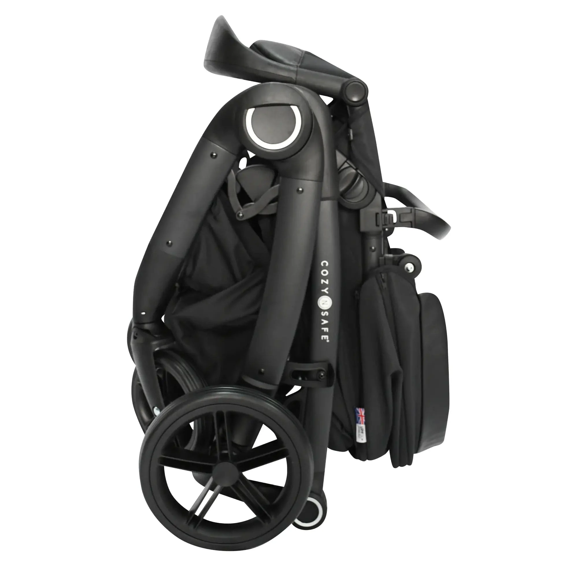 Cozy N Safe Champion Pushchair - Black - Image 6