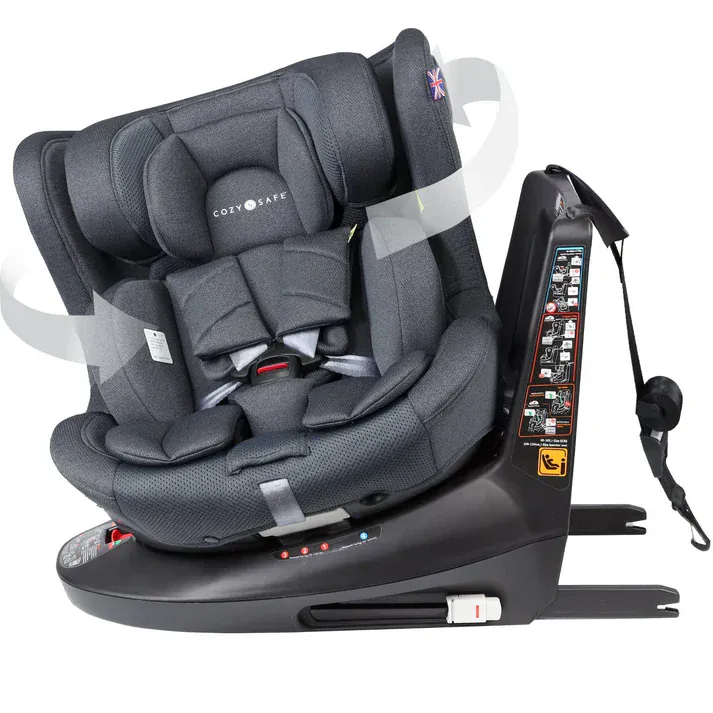 Cozy N Safe  Comet+ i-Size 360 Car Seat - Slate