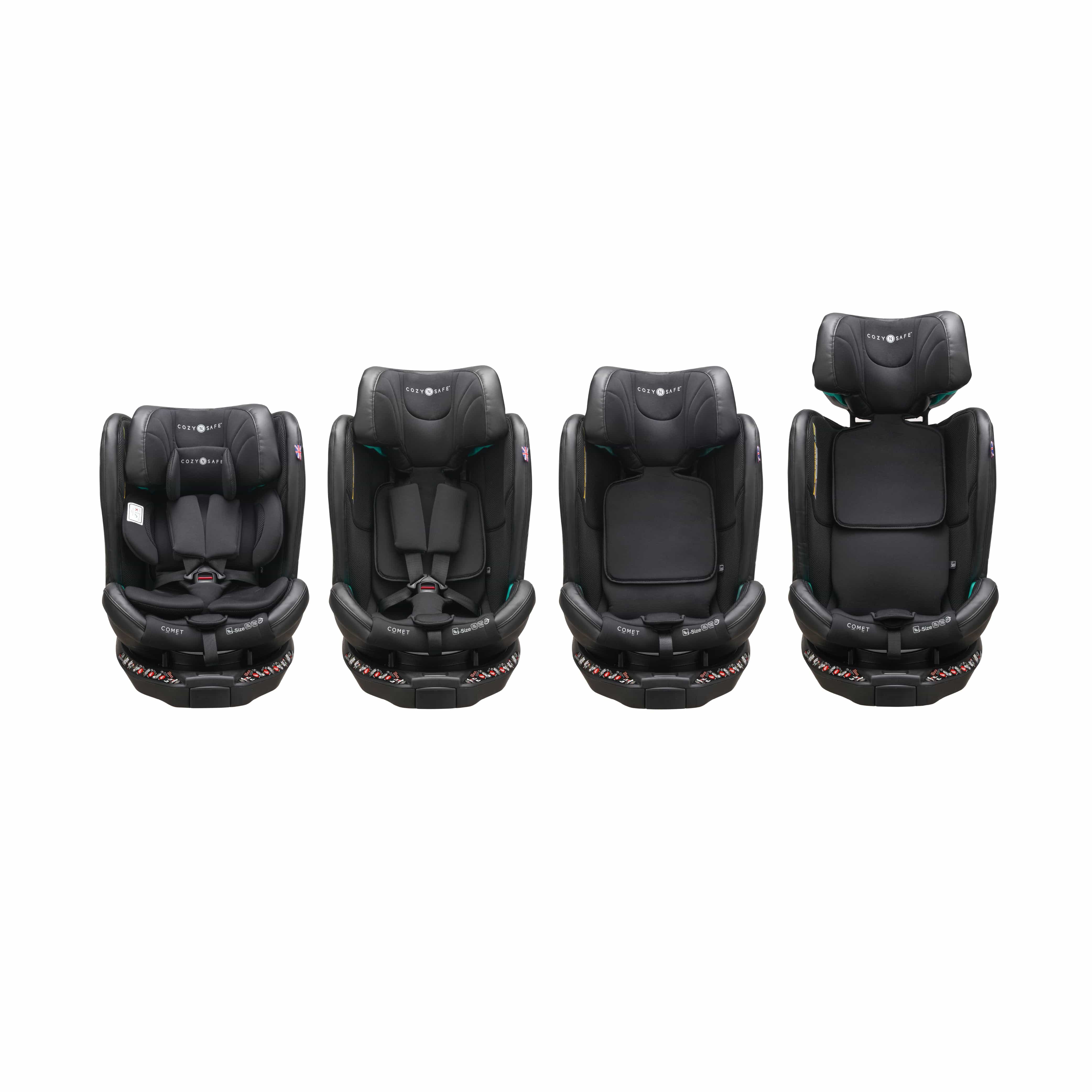 Cozy N Safe Comet i-Size Car Seat - Onyx - Image 6