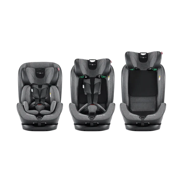 Cozy N Safe Excalibur i-Size Car Seat - Graphite - Image 4