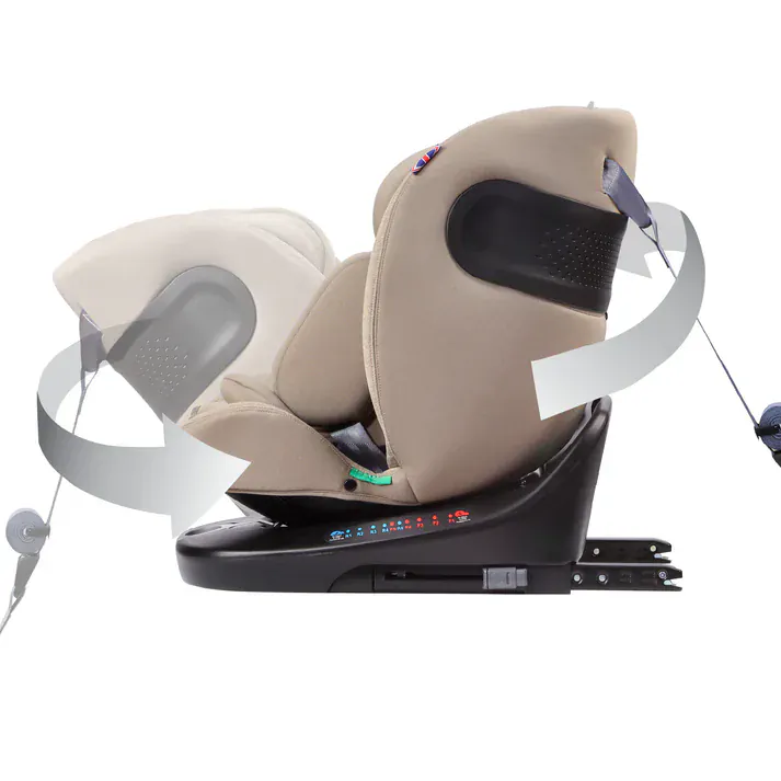 Cozy N Safe Galaxy i-Size 360 Car Seat - Ecru - Image 2