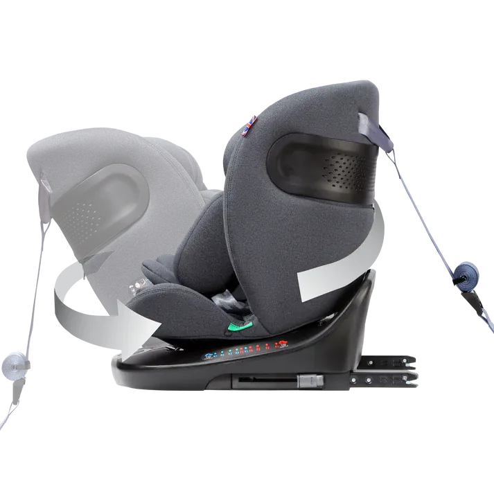 Cozy N Safe Galaxy i-Size 360 Car Seat - Slate - Image 2