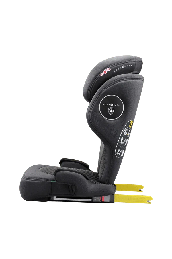 Cozy N Safe K2 i-Size High Backed Booster Seat - Graphite - Image 3
