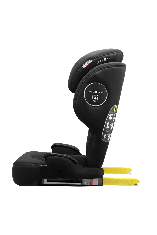 Cozy N Safe K2 i-Size High Backed Booster Seat - Onyx - Image 5