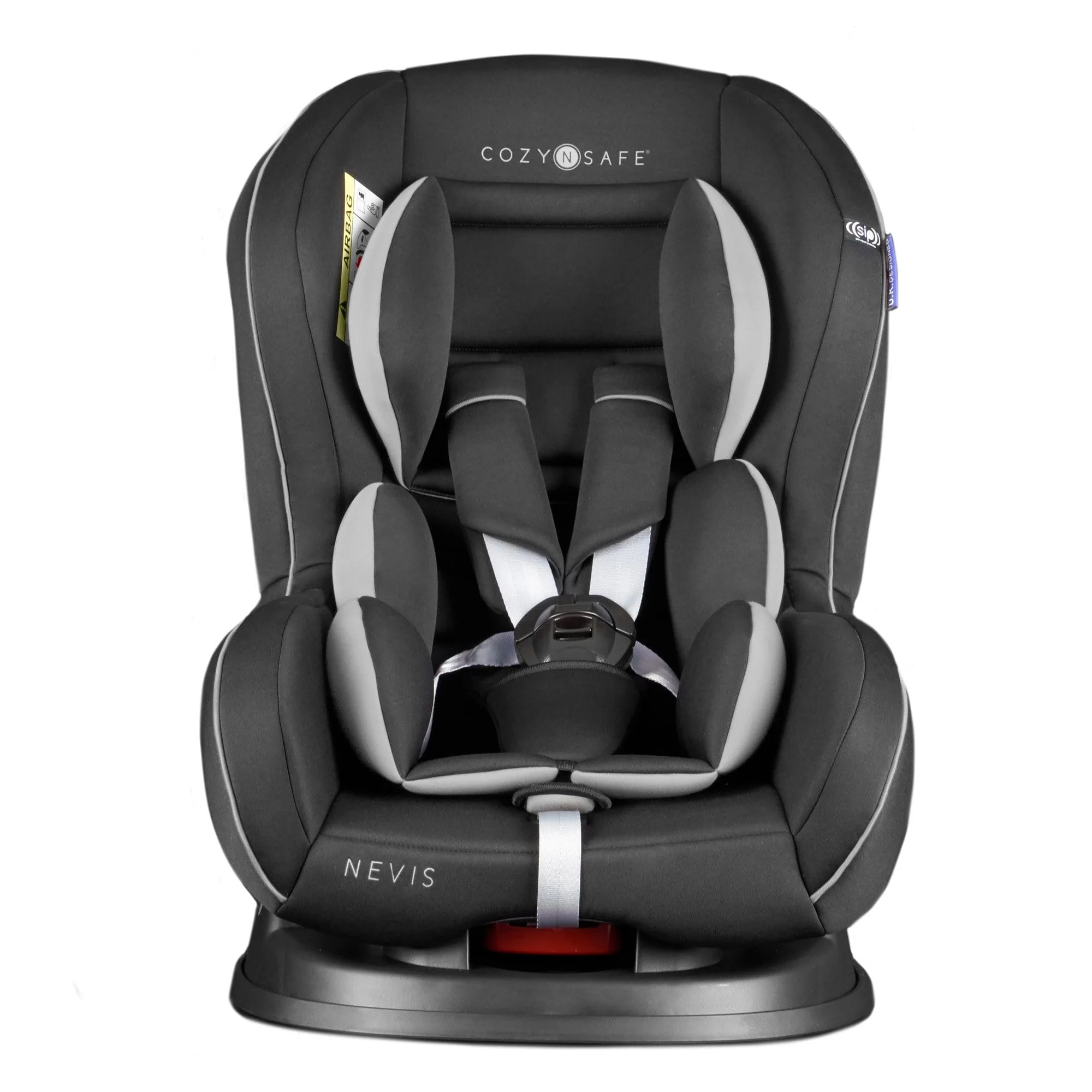 Cozy n Safe Nevis Group 0+/1 Child Car Seat - Black/Grey - Image 2