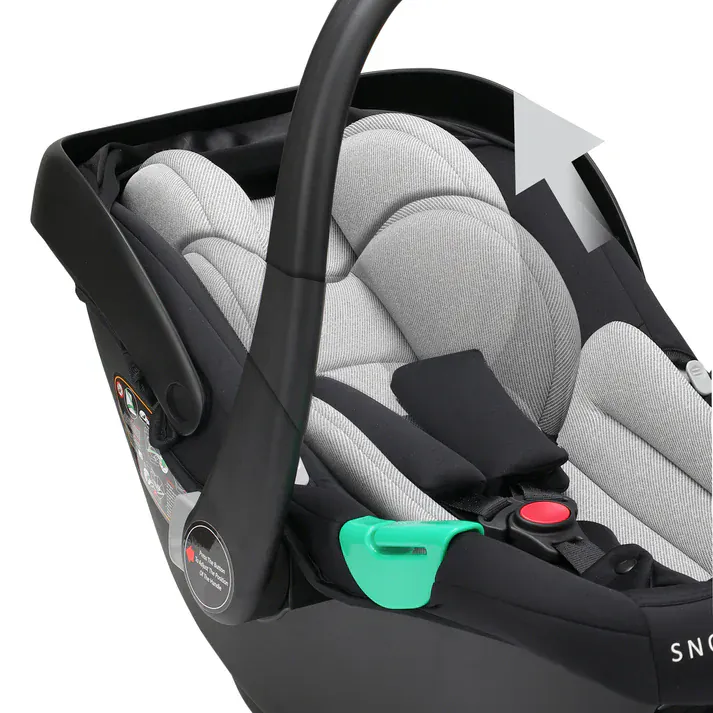 Cozy N Safe Snowdon i-Size Car Seat - Black/Grey - Image 3