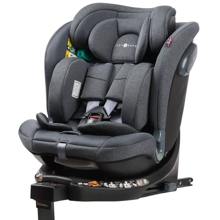 Cozy N Safe Stanford i-Size 360 Car Seat - Slate - Image 2