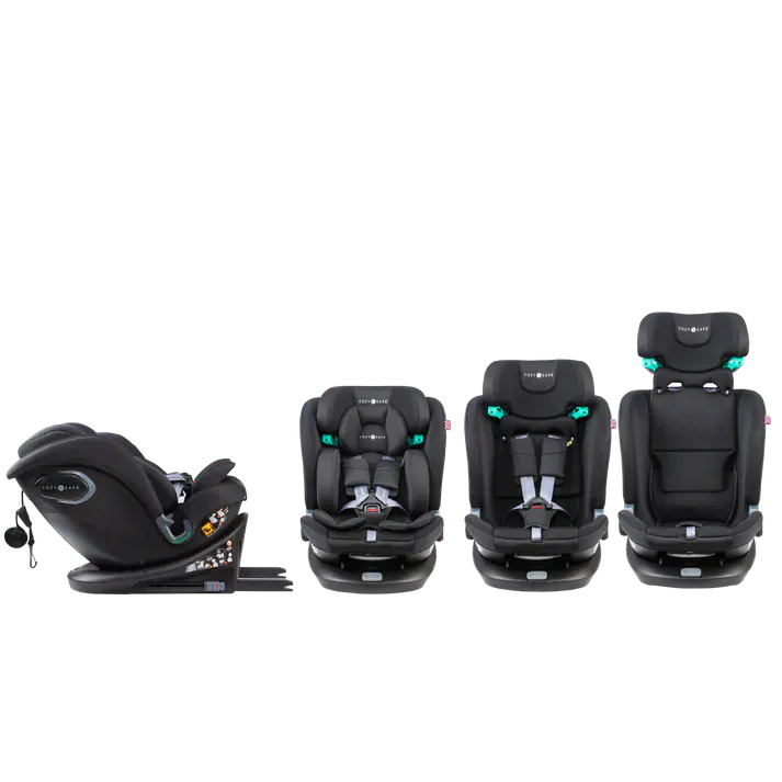 Cozy N Safe Vesta i-Size 360 Car Seat - Jet - Image 3