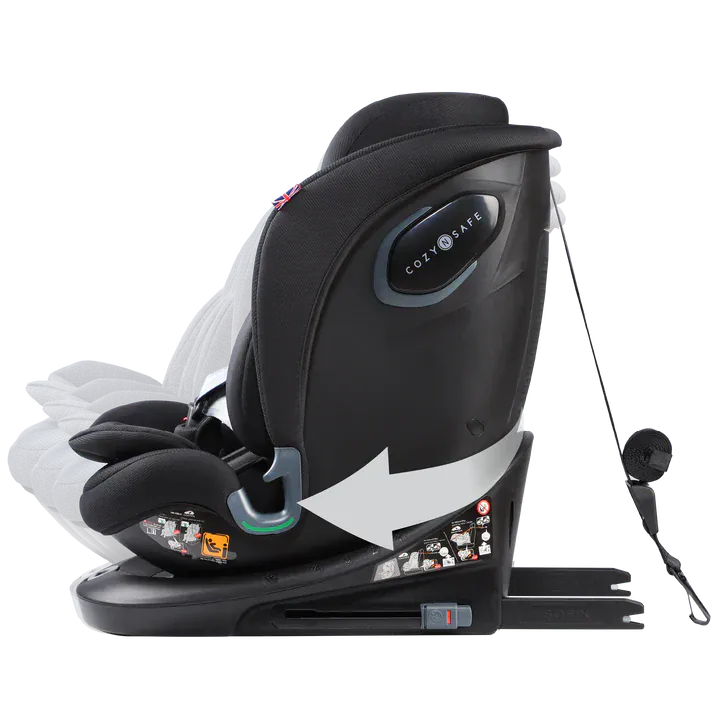 Cozy N Safe Vesta i-Size 360 Car Seat - Jet - Image 4