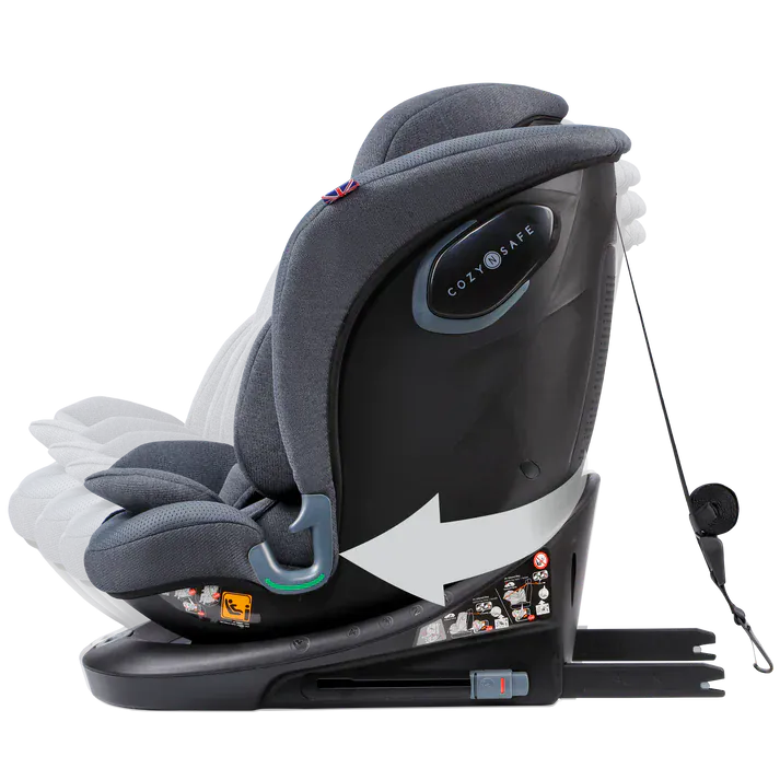 Cozy N Safe Vesta i-Size 360 Car Seat - Slate - Image 3