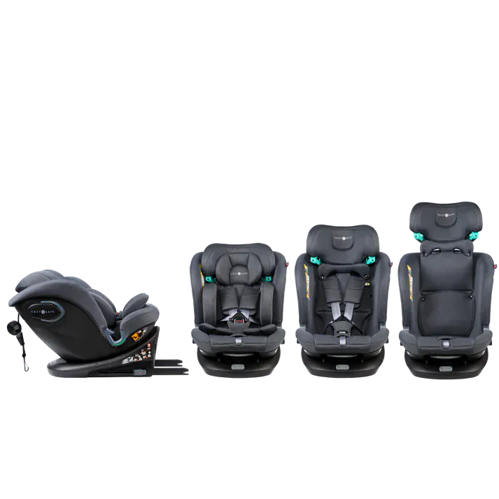 Cozy N Safe Vesta i-Size 360 Car Seat - Slate - Image 4