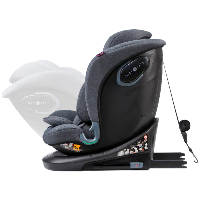 Cozy N Safe Vesta i-Size 360 Car Seat - Slate - Image 5