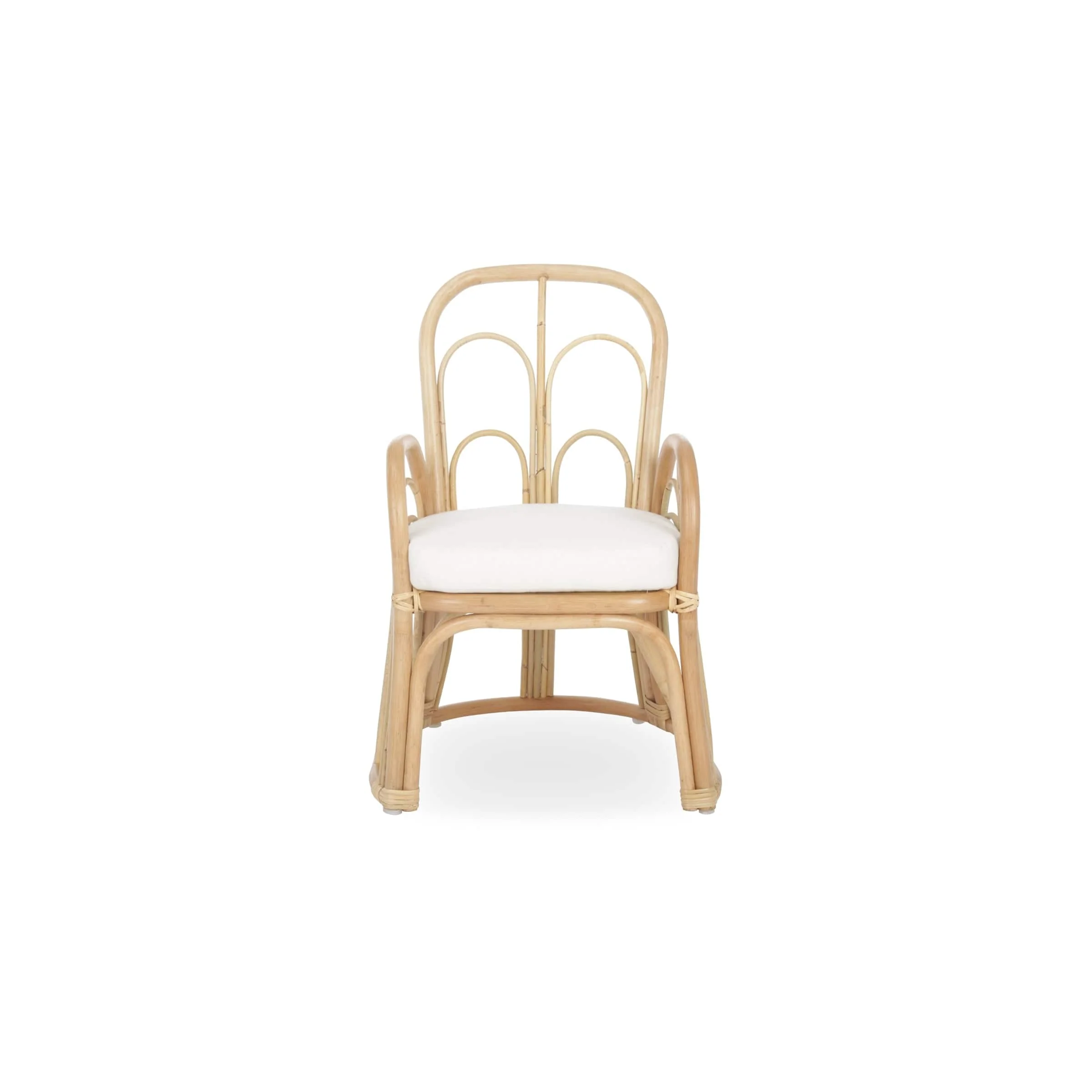 CuddleCo Aria Wave Toddler Chair - Rattan