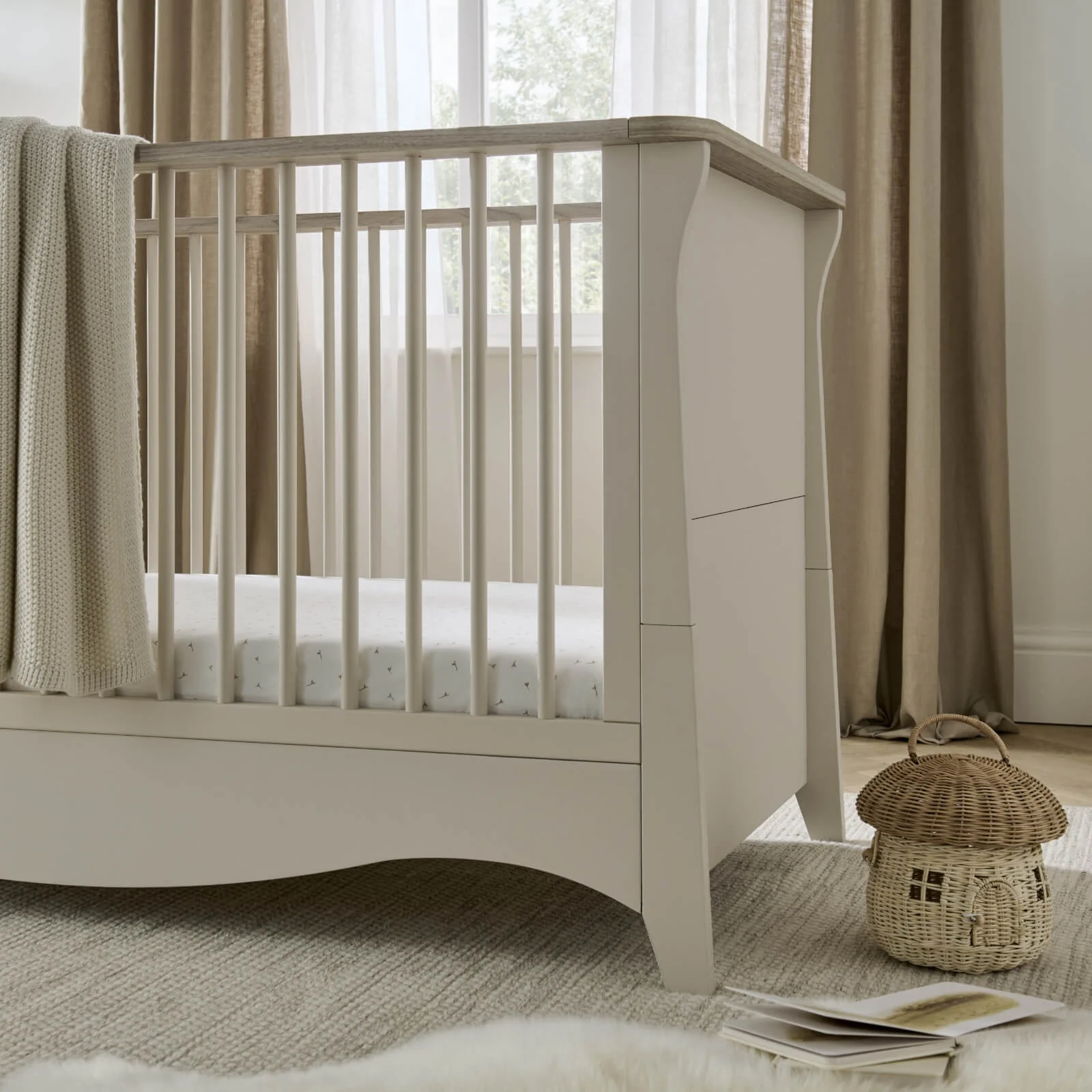 CuddleCo Clara 4pc Furniture Set - Cashmere & Ash - Image 6